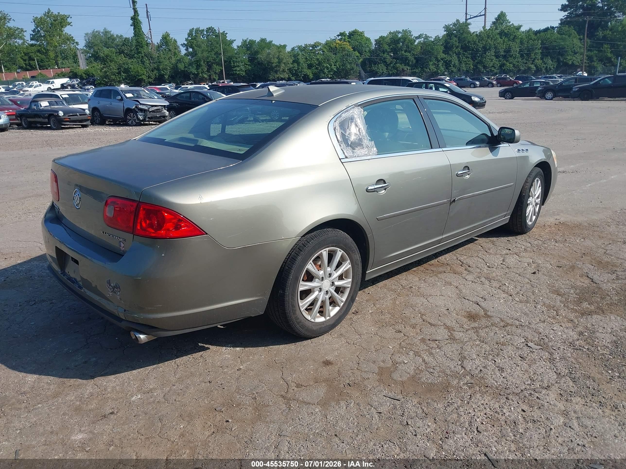 2011 Buick Lucerne Cx Tan vin: 1G4HA5EM5BU144594