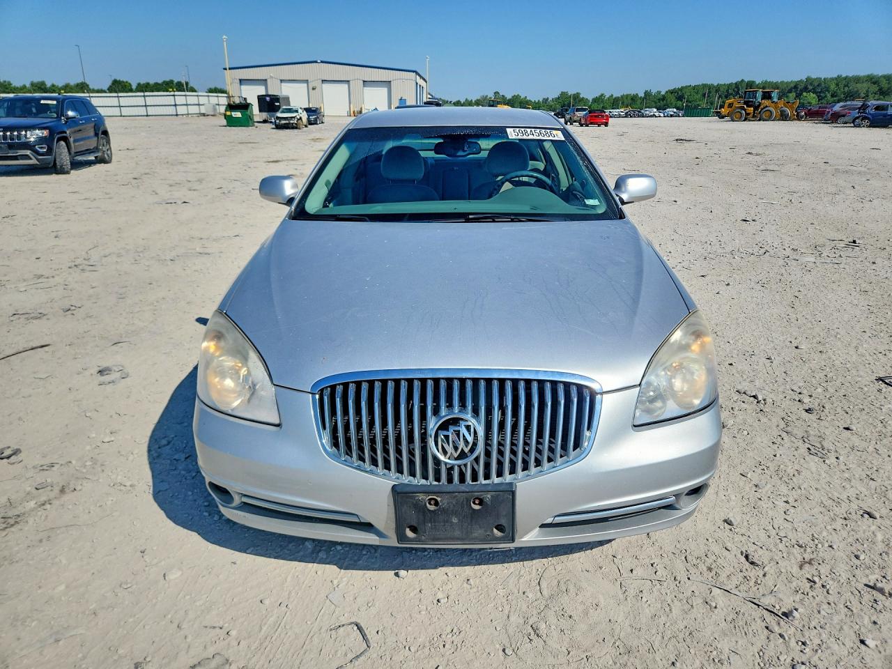 2010 Buick Lucerne Cx Silver vin: 1G4HA5EM6AU110615