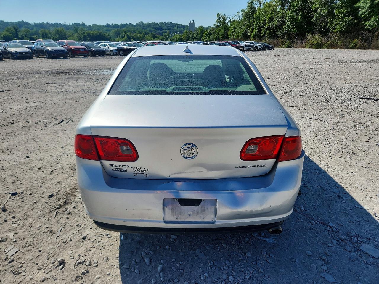2010 Buick Lucerne Cx Silver vin: 1G4HA5EM6AU110615