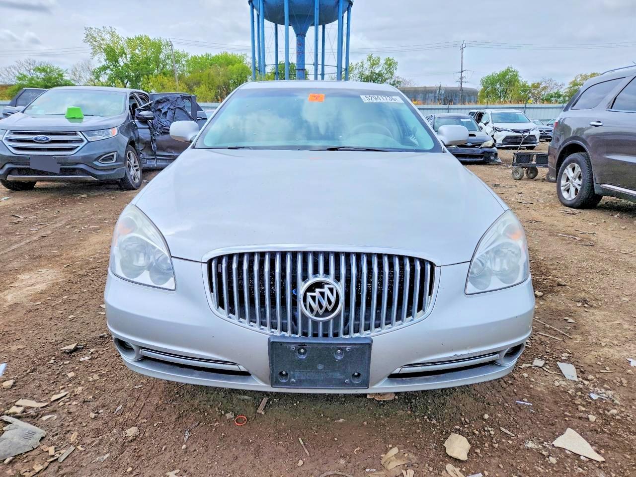 2010 Buick Lucerne Cx Silver vin: 1G4HA5EM7AU124989