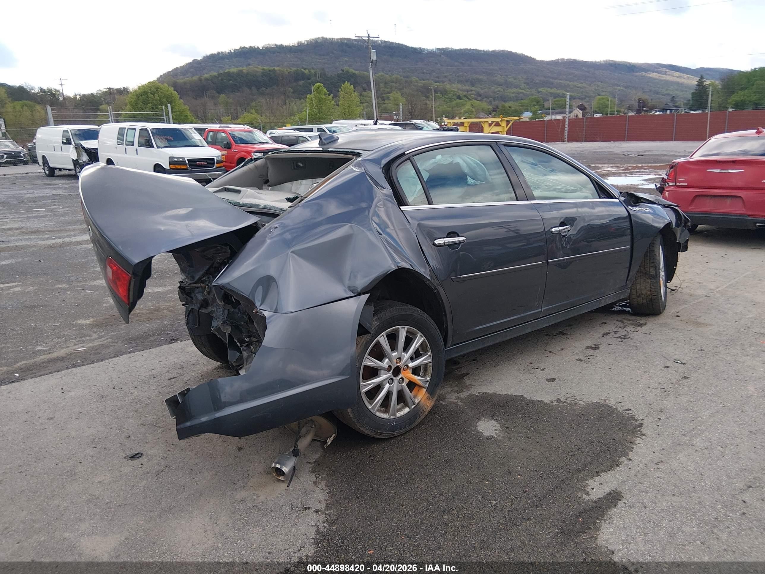 2010 Buick Lucerne Cx Серый vin: 1G4HA5EM7AU125284