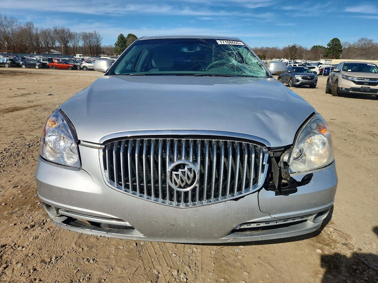 2011 Buick Lucerne Cx Silver vin: 1G4HA5EM9BU121576