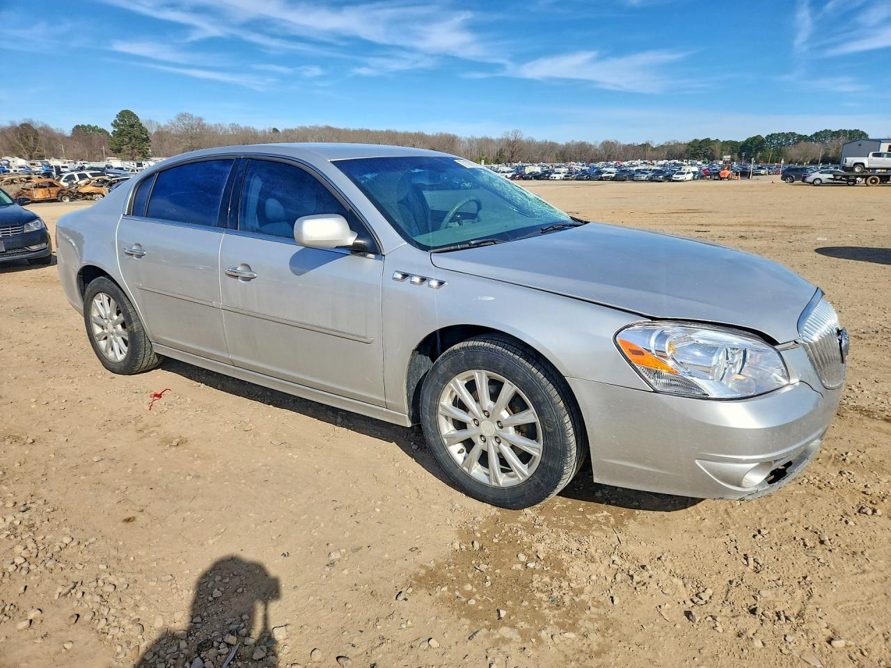 2011 Buick Lucerne Cx Silver vin: 1G4HA5EM9BU121576