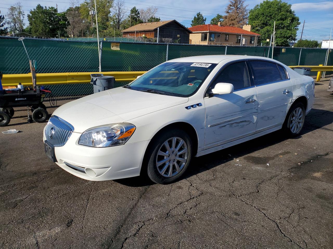 2011 Buick Lucerne Cx Белый vin: 1G4HA5EM9BU143951