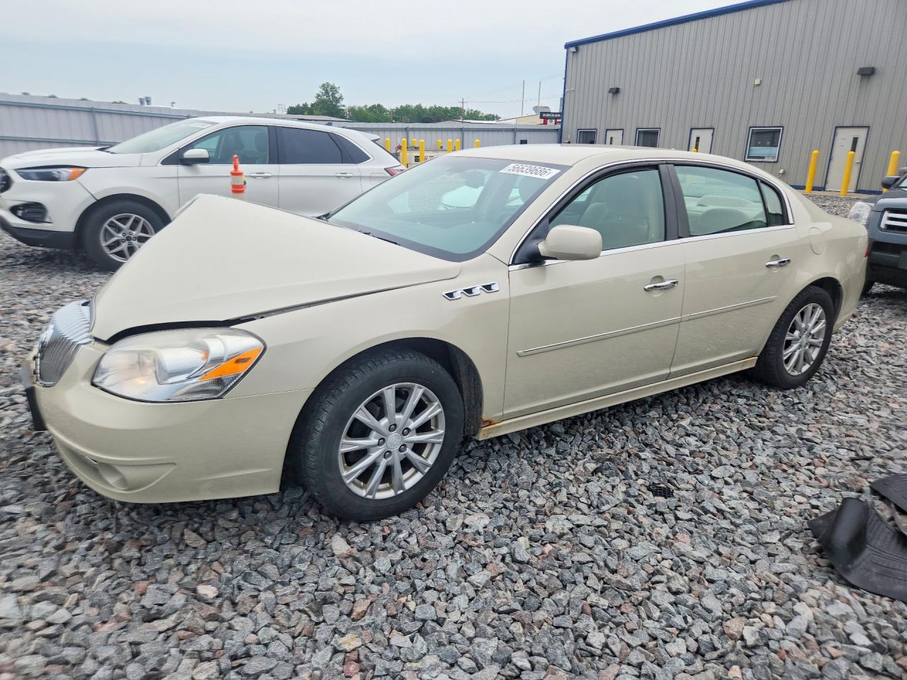 2010 Buick Lucerne Cx Cream vin: 1G4HB5EM3AU118118