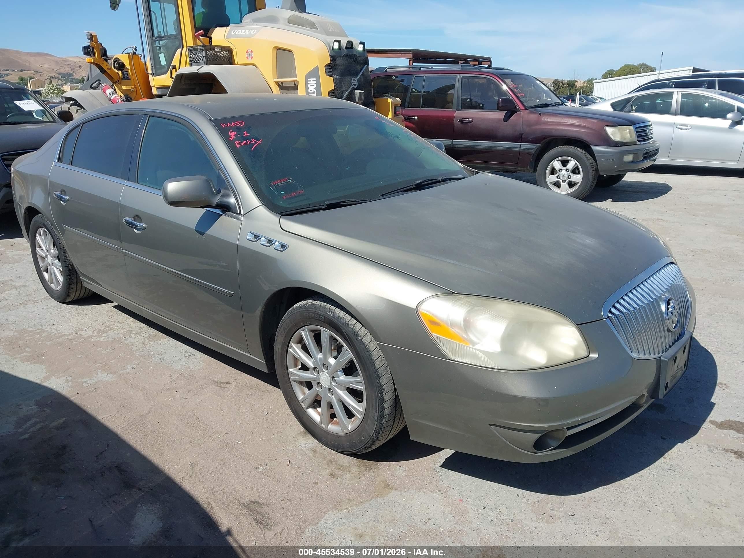 2010 Buick Lucerne Cxl Золотой vin: 1G4HC5E10AU133100