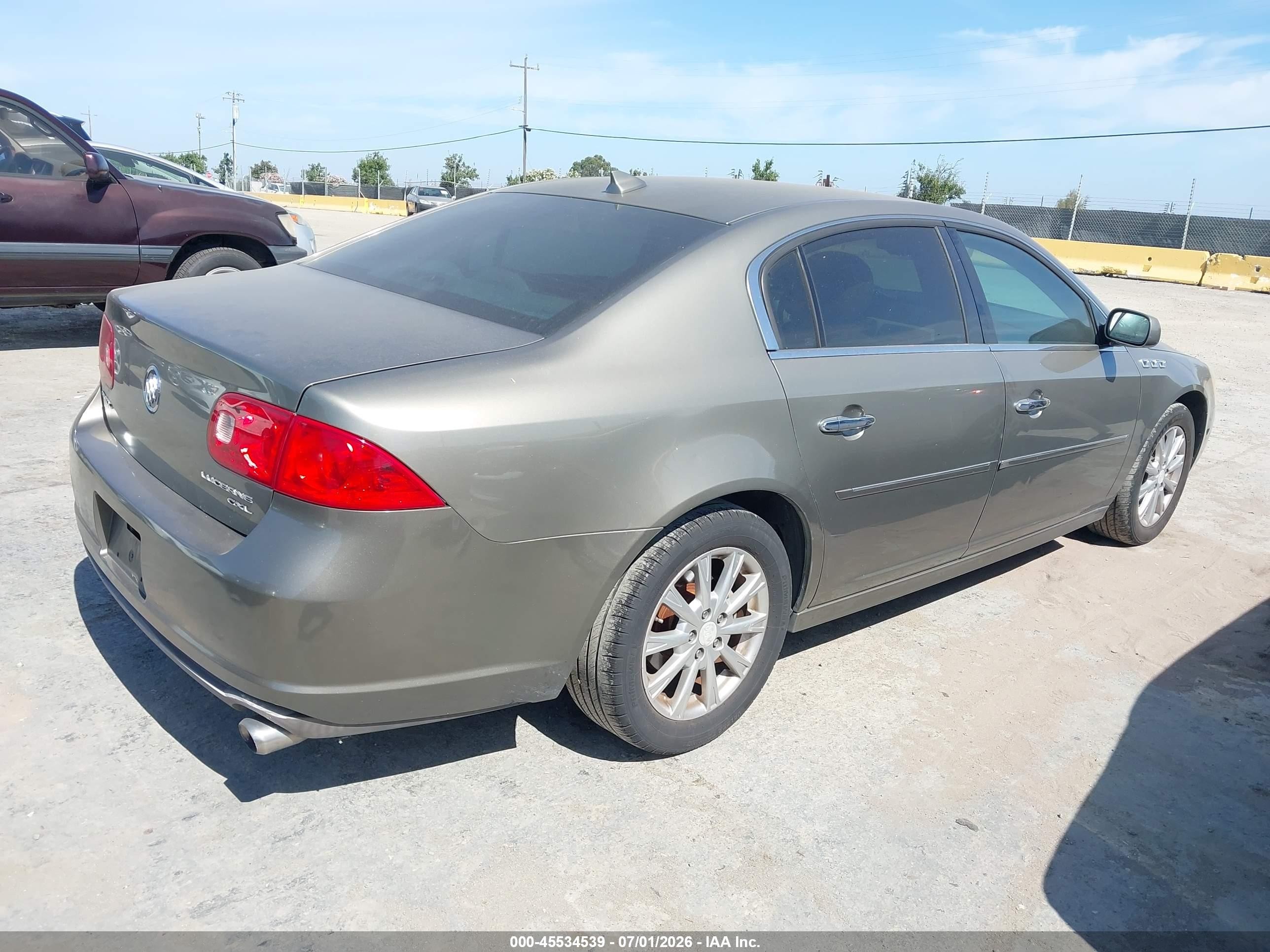 2010 Buick Lucerne Cxl Золотой vin: 1G4HC5E10AU133100