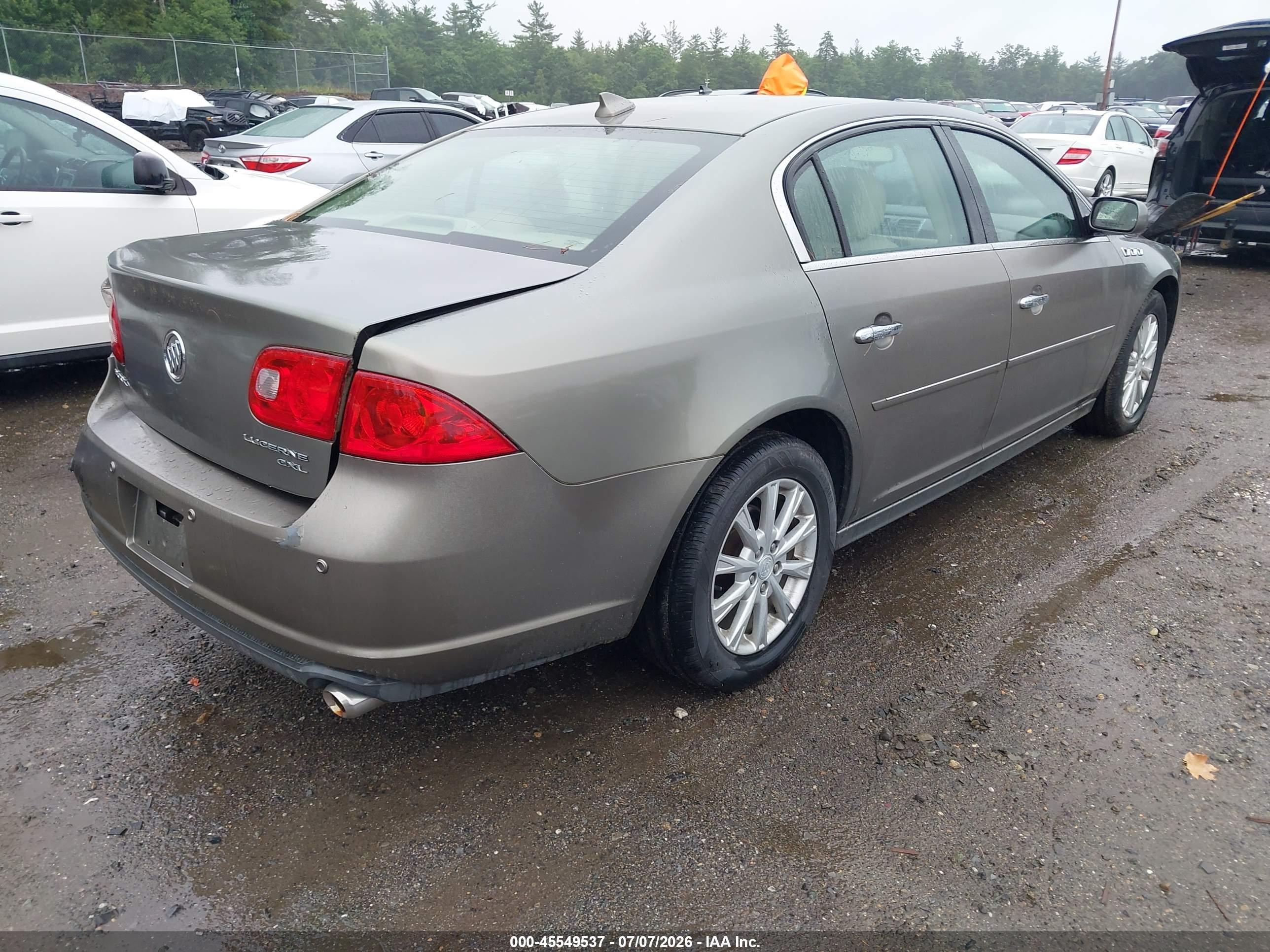 2010 Buick Lucerne Cxl Brown vin: 1G4HC5E15AU118172