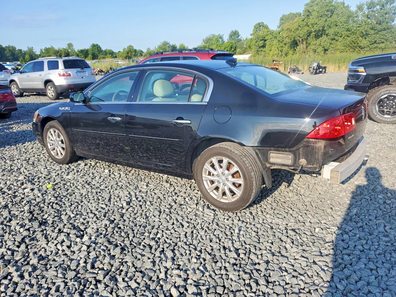 2010 Buick Lucerne Cxl Black vin: 1G4HC5E16AU125406