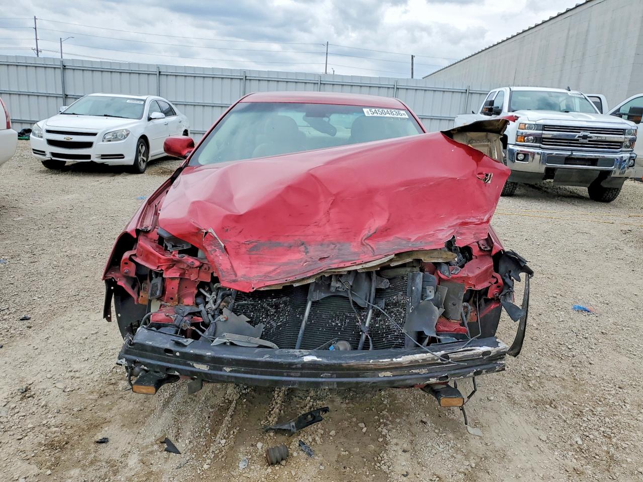 2010 Buick Lucerne Cxl Red vin: 1G4HC5EM0AU132040