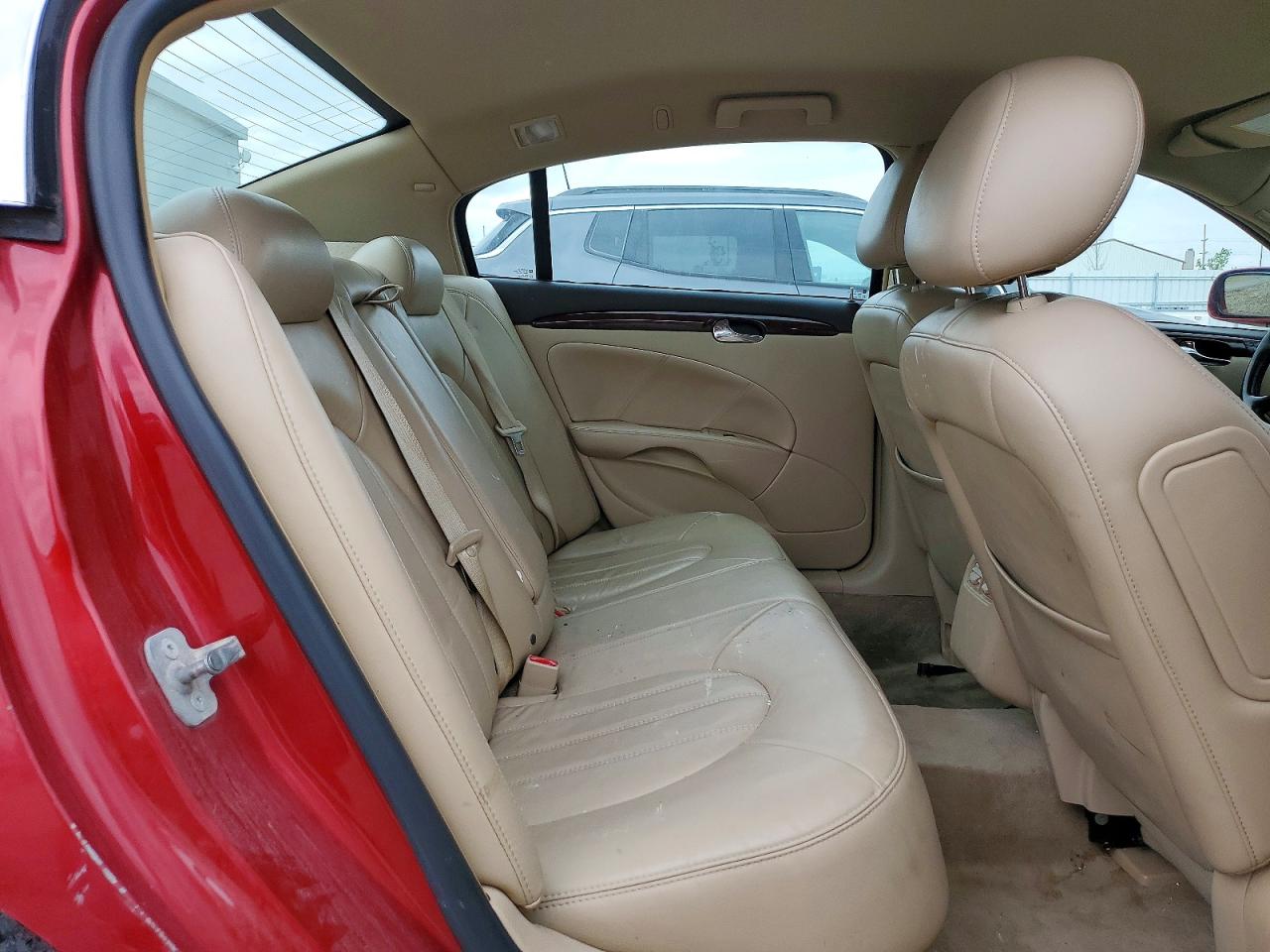 2010 Buick Lucerne Cxl Red vin: 1G4HC5EM0AU132040