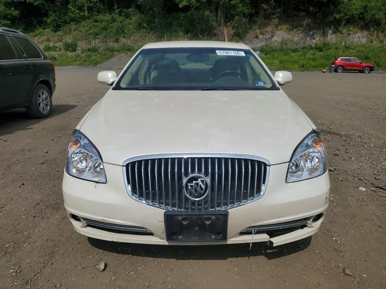 2011 Buick Lucerne Cxl White vin: 1G4HC5EM0BU109651