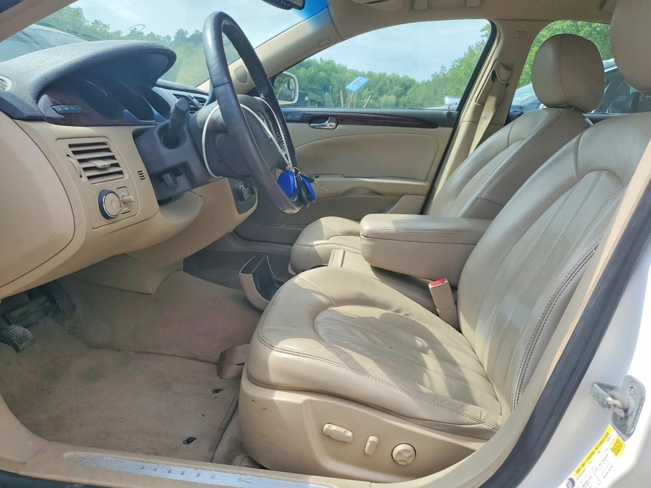 2011 Buick Lucerne Cxl White vin: 1G4HC5EM0BU109651