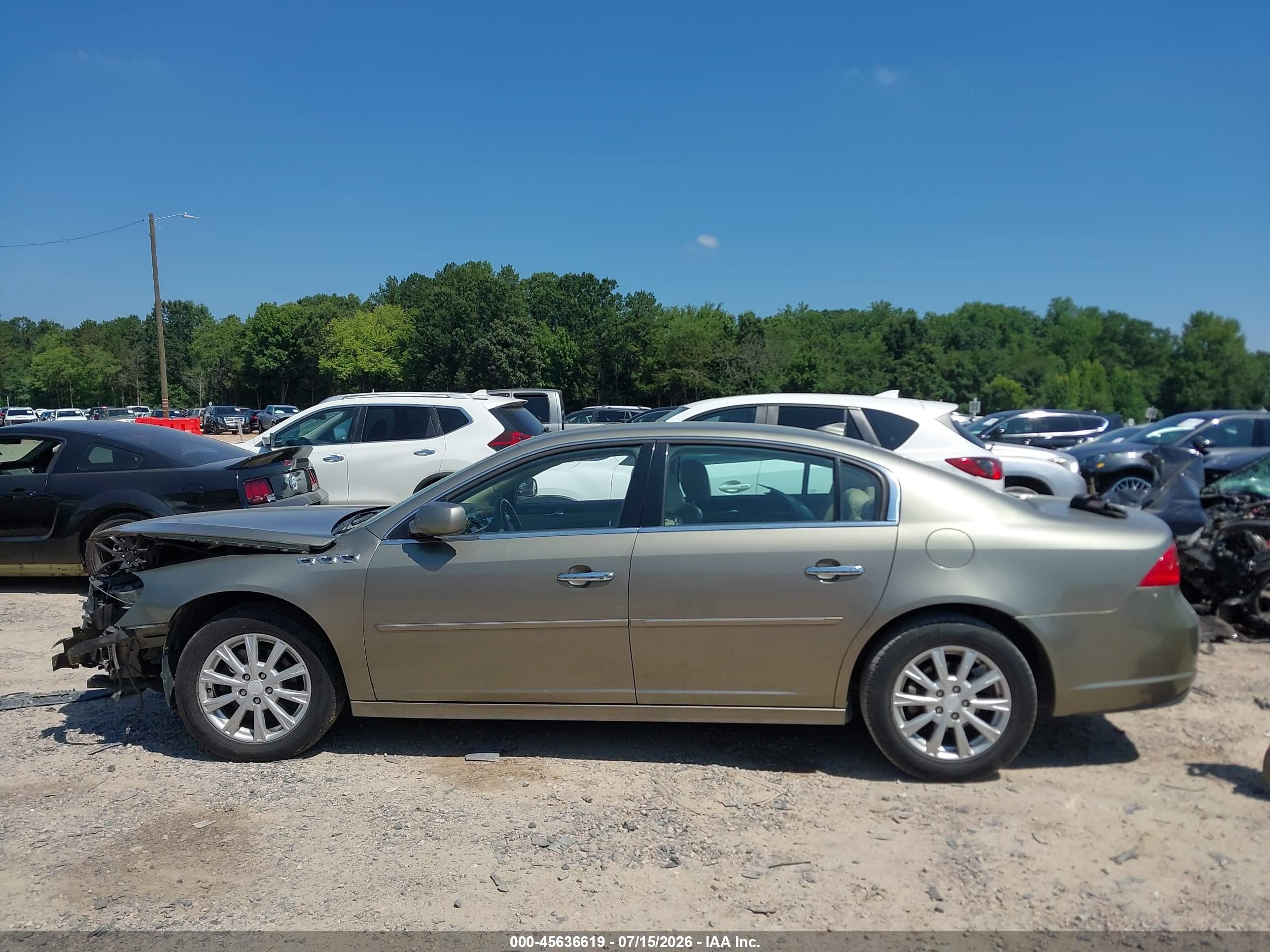 2011 Buick Lucerne Cxl Brown vin: 1G4HC5EM1BU126426