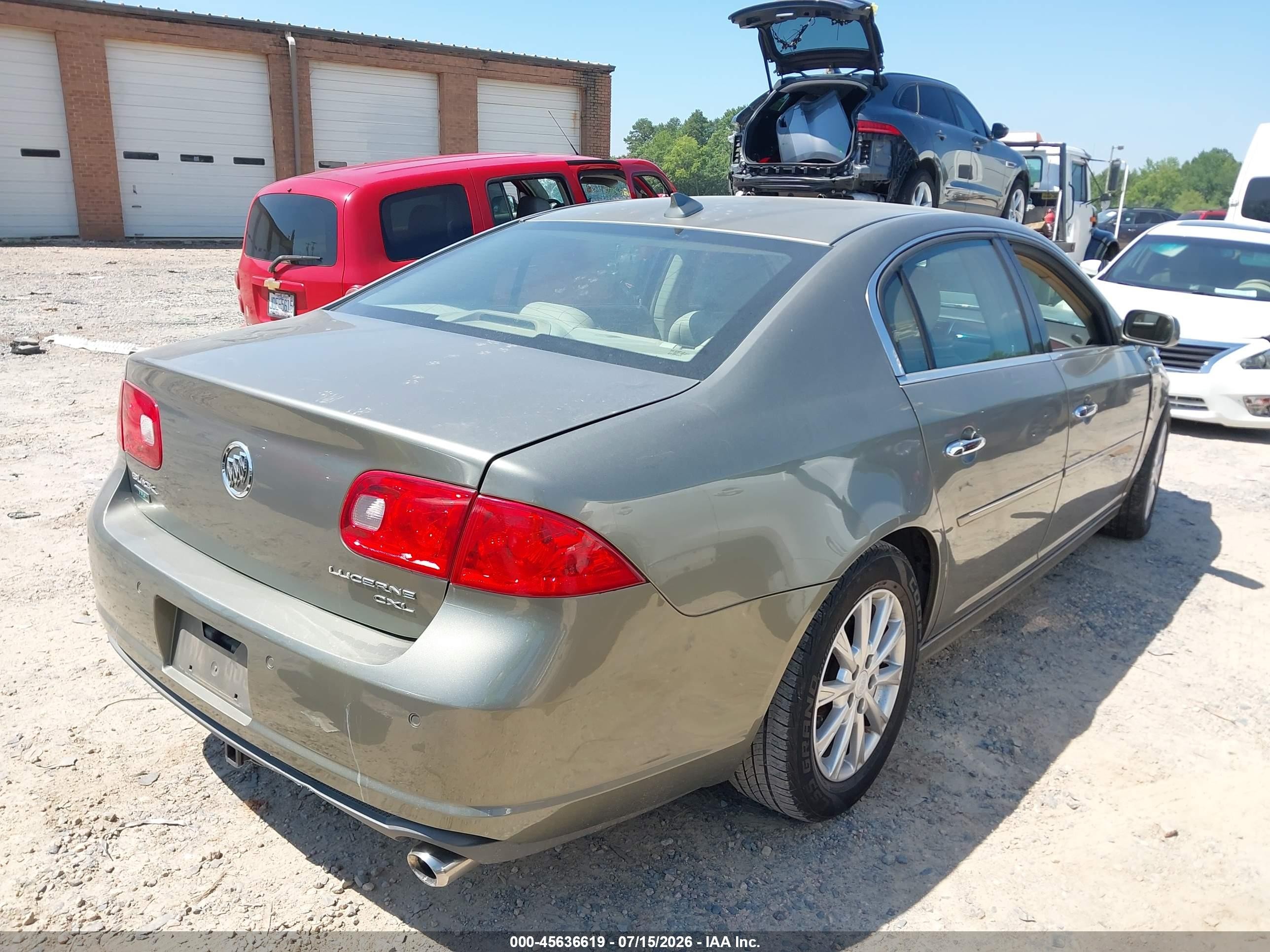 2011 Buick Lucerne Cxl Brown vin: 1G4HC5EM1BU126426