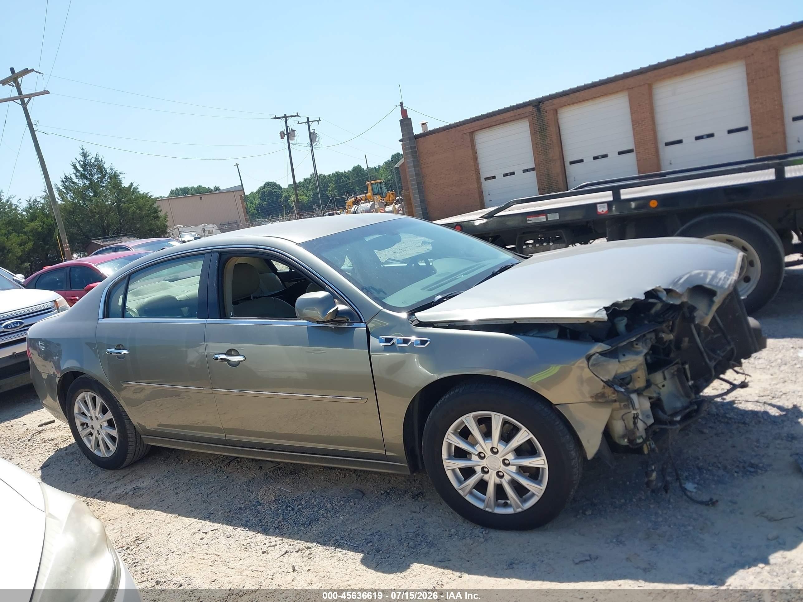 2011 Buick Lucerne Cxl Brown vin: 1G4HC5EM1BU126426