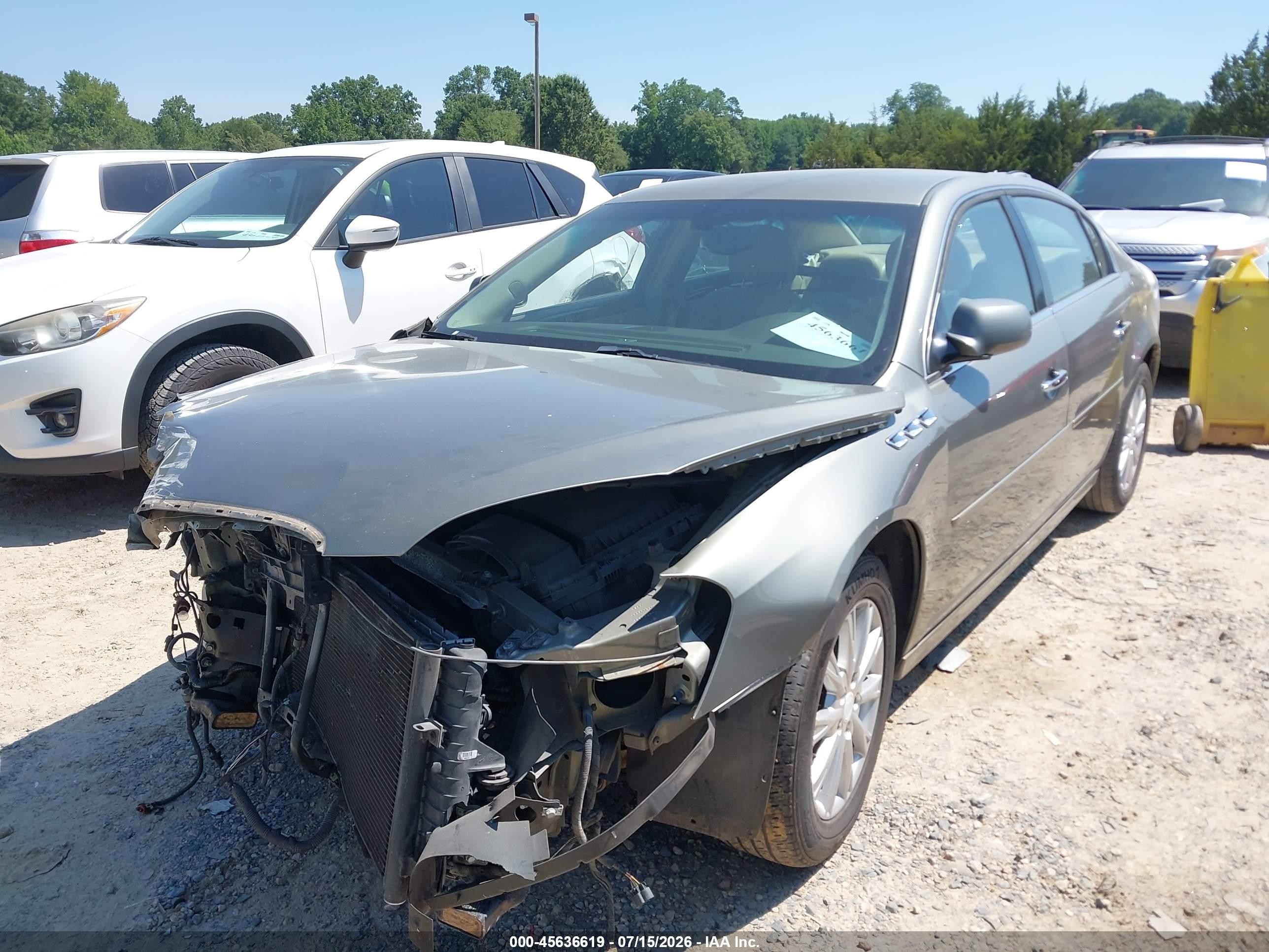 2011 Buick Lucerne Cxl Brown vin: 1G4HC5EM1BU126426