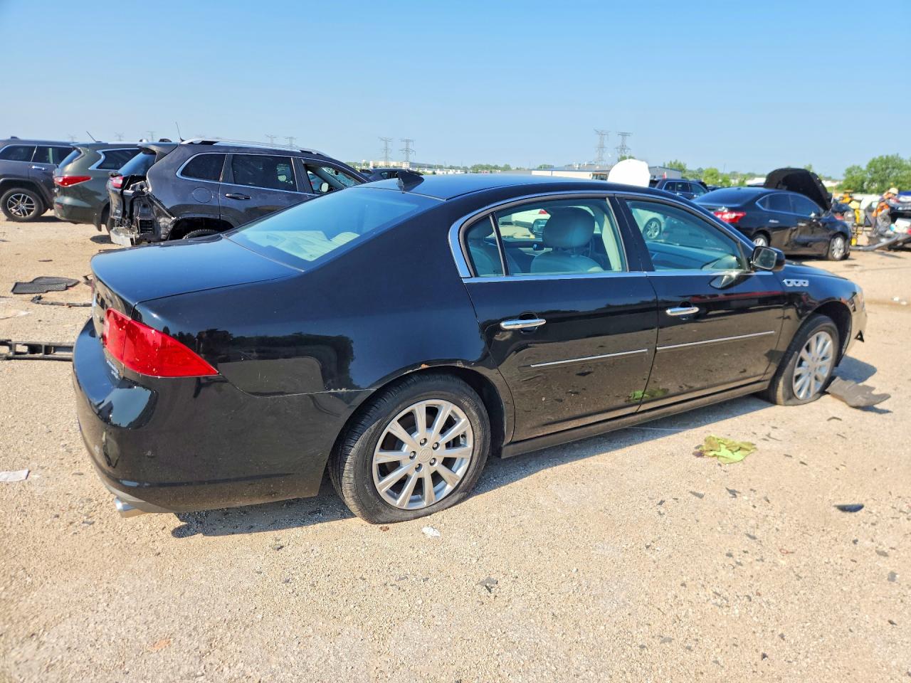 2011 Buick Lucerne Cxl Black vin: 1G4HC5EM1BU134817