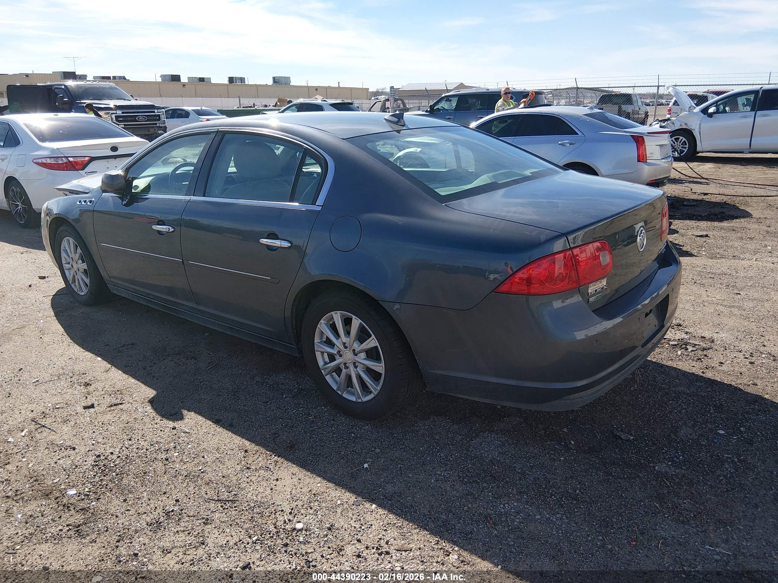 2011 Buick Lucerne Cxl Gray vin: 1G4HC5EM1BU151357