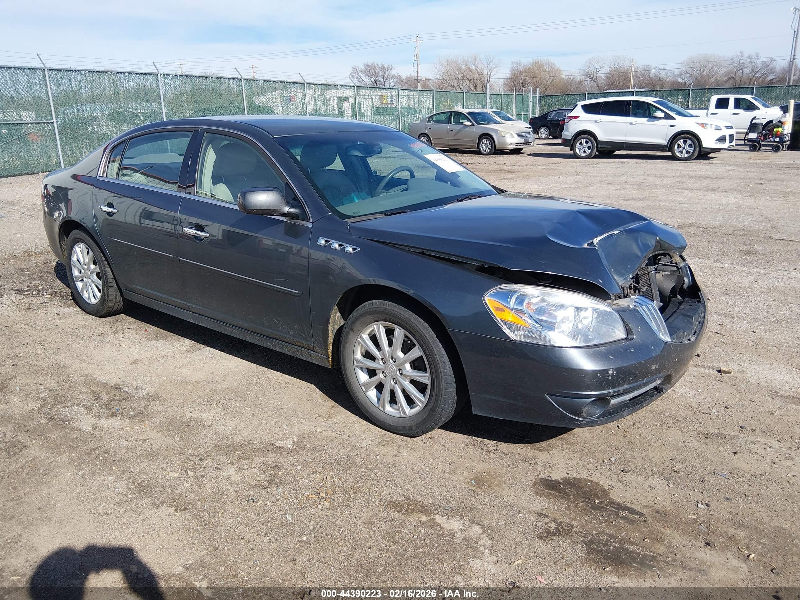 2011 Buick Lucerne Cxl Gray vin: 1G4HC5EM1BU151357