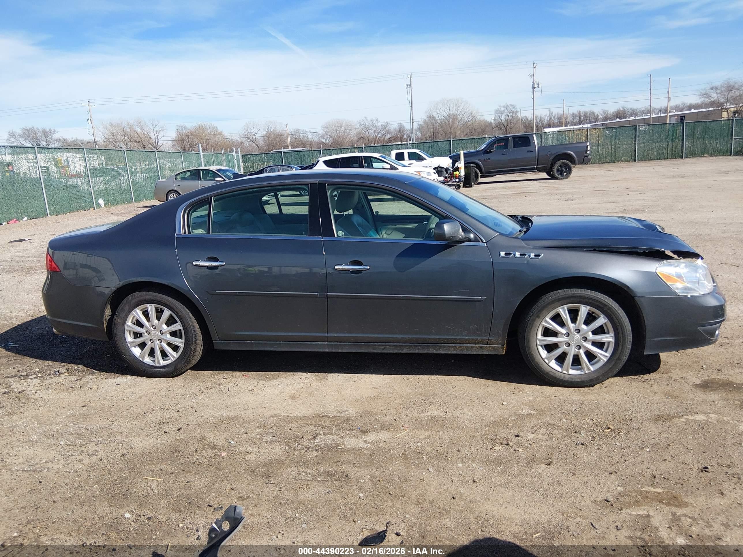2011 Buick Lucerne Cxl Gray vin: 1G4HC5EM1BU151357