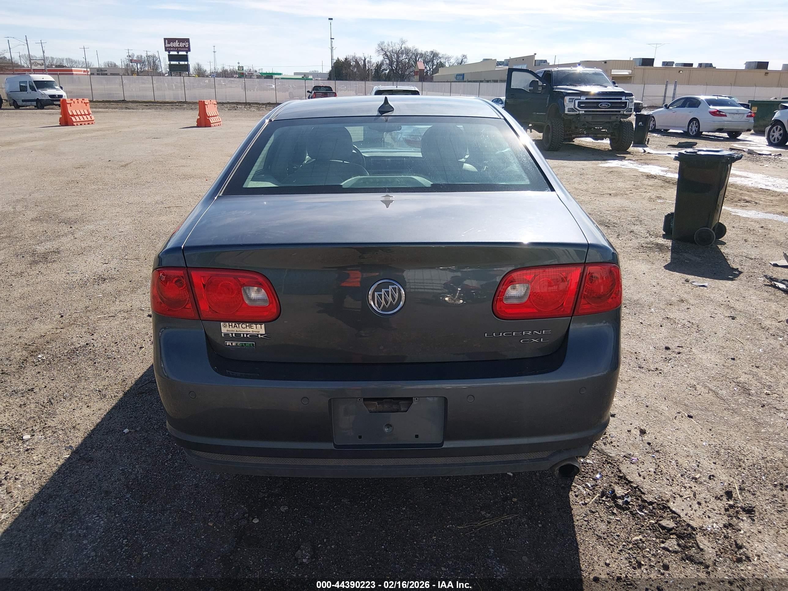 2011 Buick Lucerne Cxl Gray vin: 1G4HC5EM1BU151357