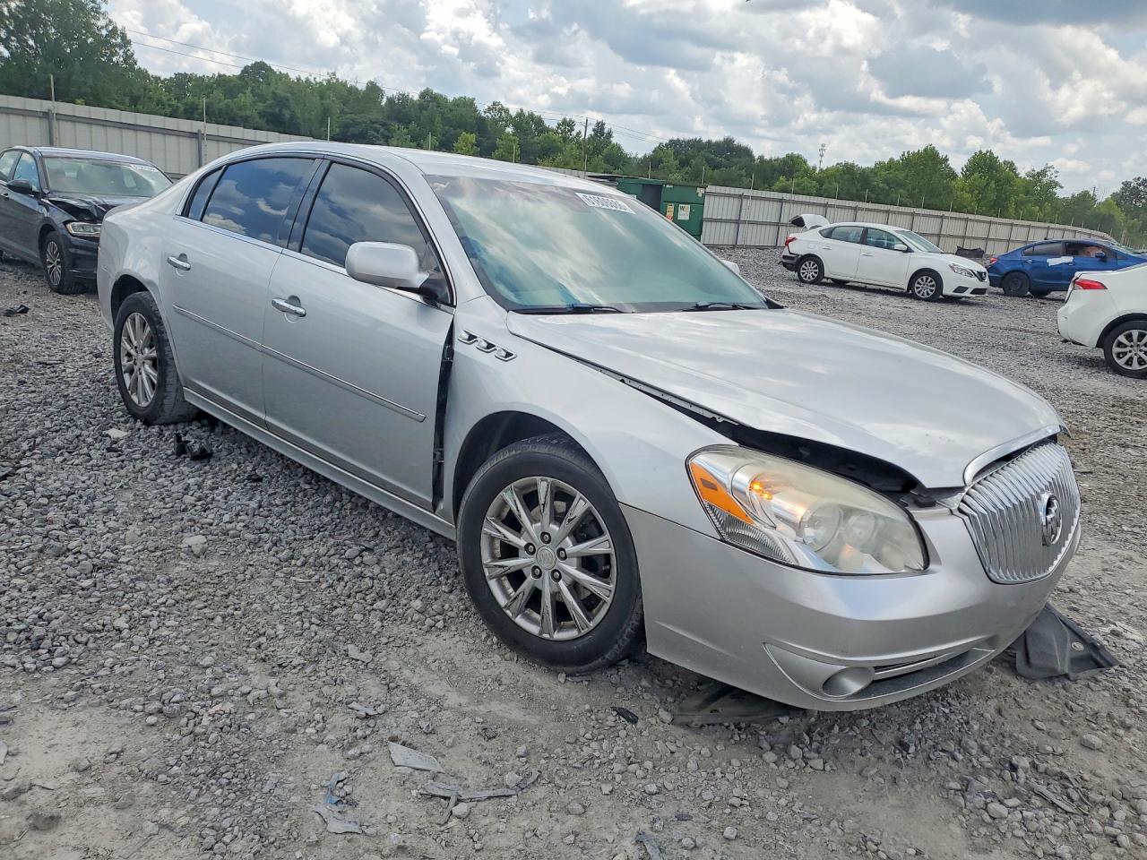 2010 Buick Lucerne Cxl Silver vin: 1G4HC5EM2AU122545