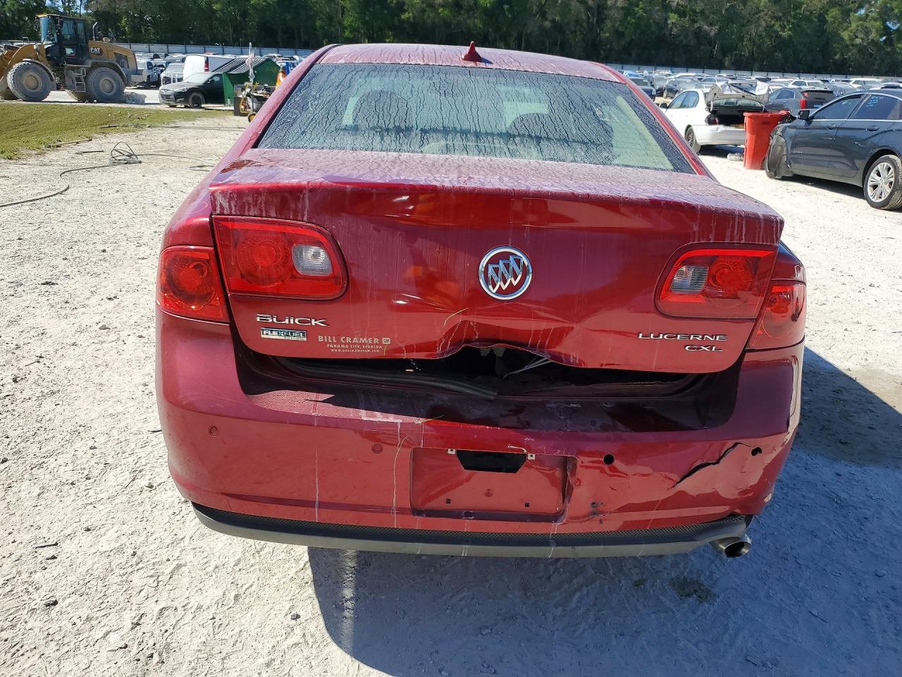 2010 Buick Lucerne Cxl Красный vin: 1G4HC5EM2AU132976