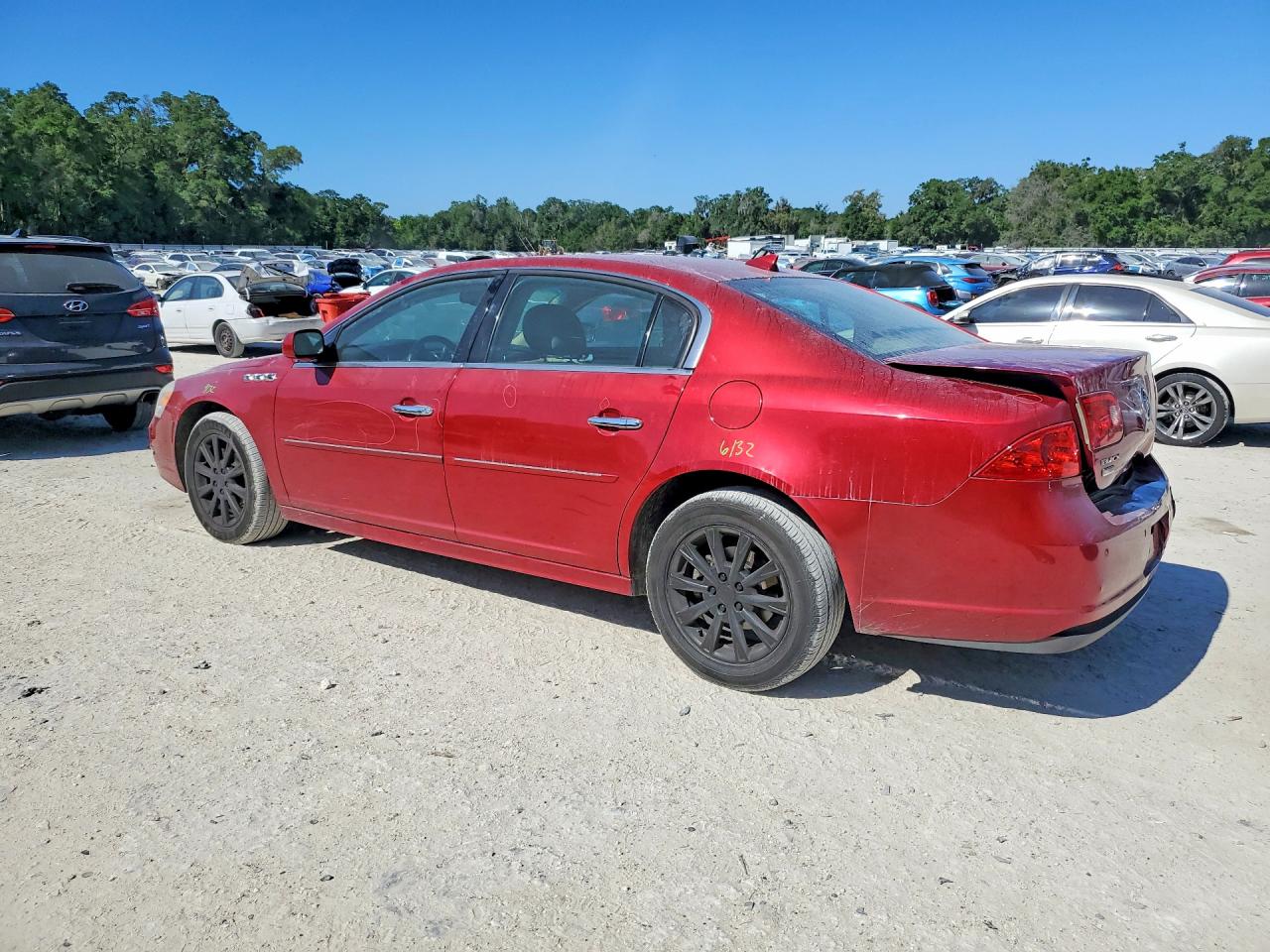 2010 Buick Lucerne Cxl Красный vin: 1G4HC5EM2AU132976