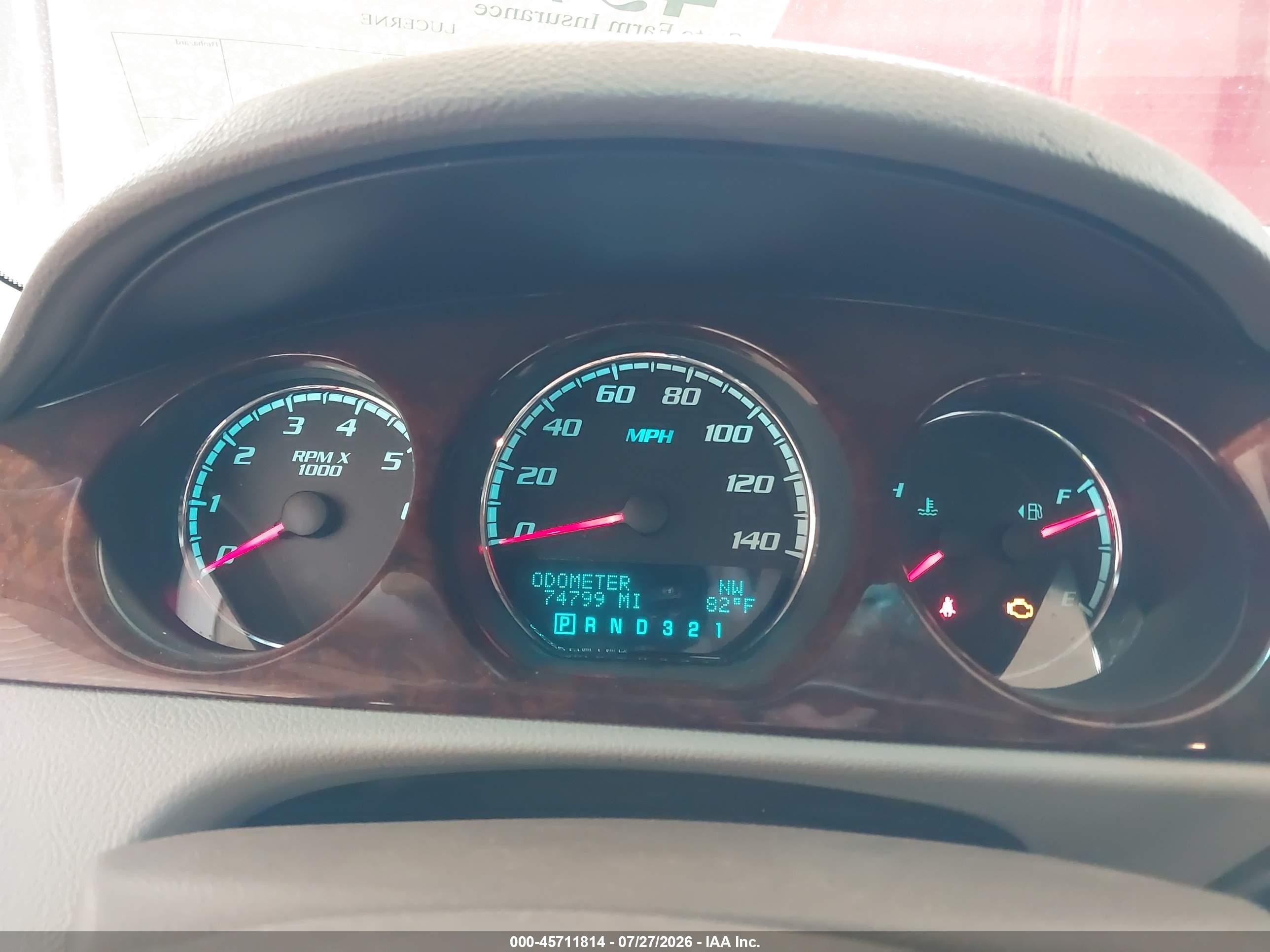 2011 Buick Lucerne Cxl Maroon vin: 1G4HC5EM2BU103222