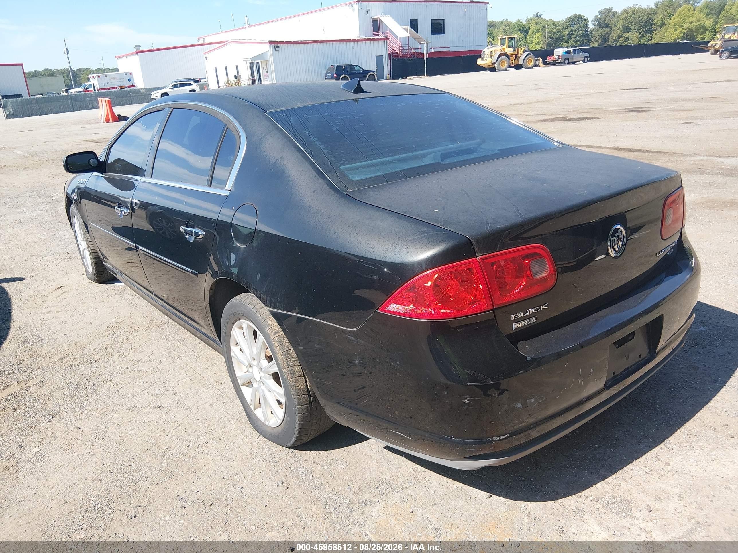 2011 Buick Lucerne Cxl Black vin: 1G4HC5EM2BU106704