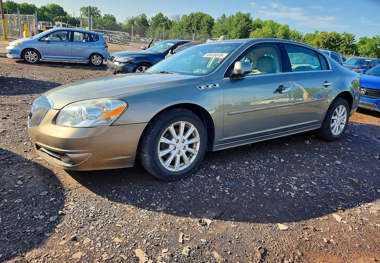 2011 Buick Lucerne Cxl Tan vin: 1G4HC5EM2BU113507