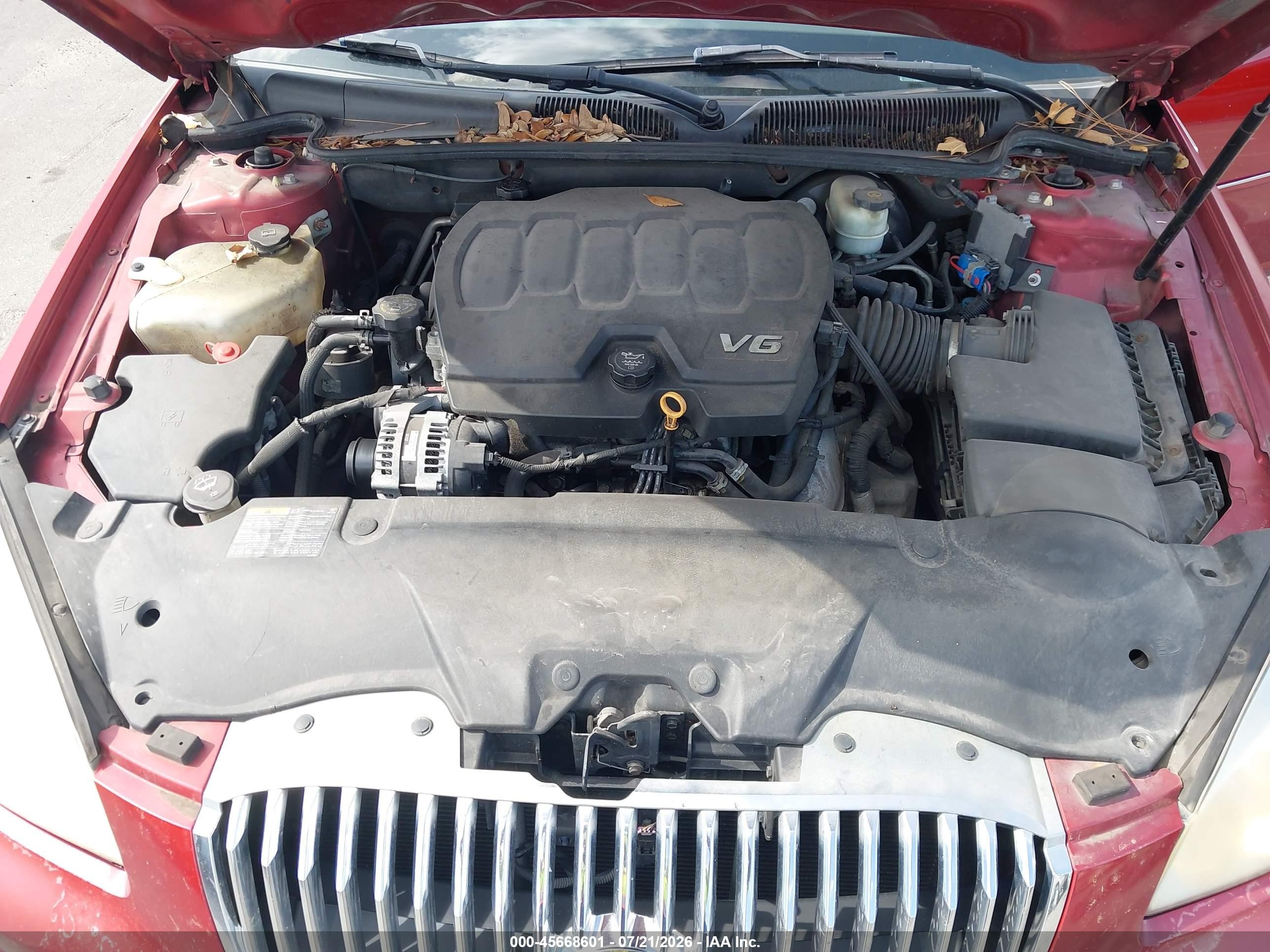 2011 Buick Lucerne Cxl Red vin: 1G4HC5EM2BU137080