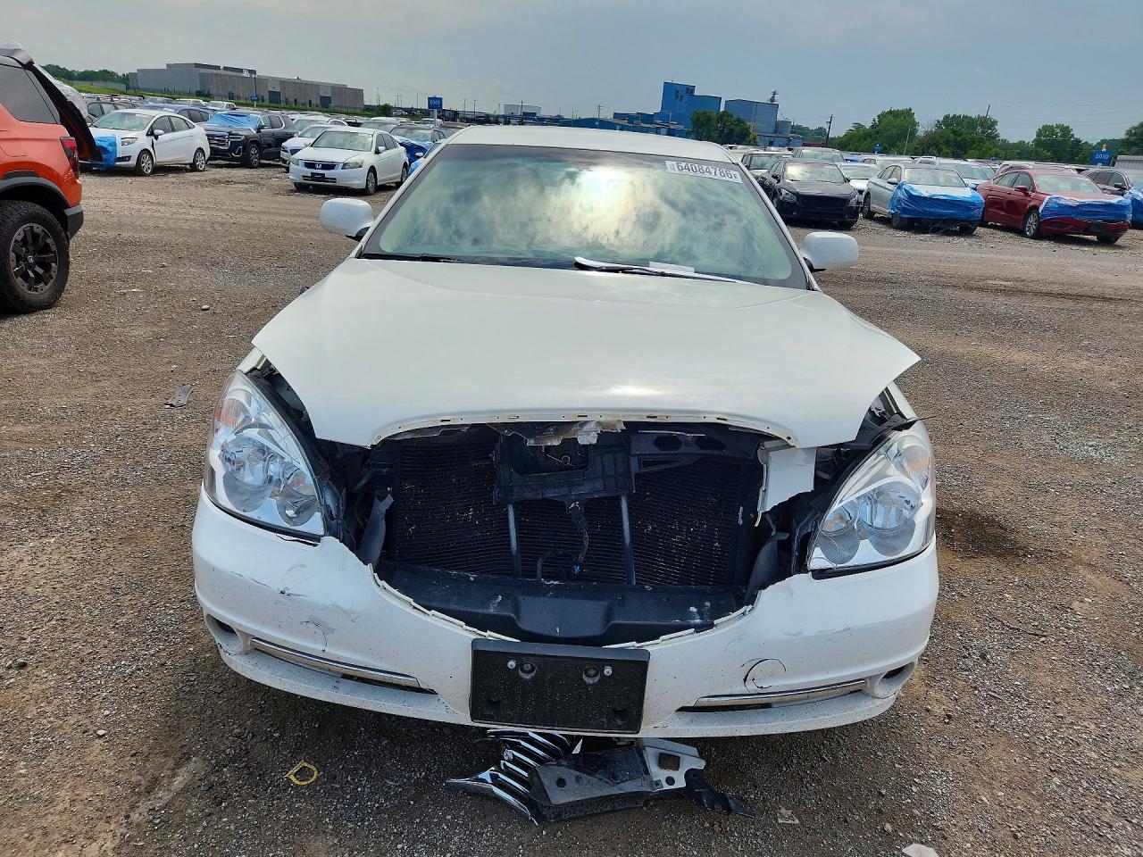 2011 Buick Lucerne Cxl White vin: 1G4HC5EM2BU142862