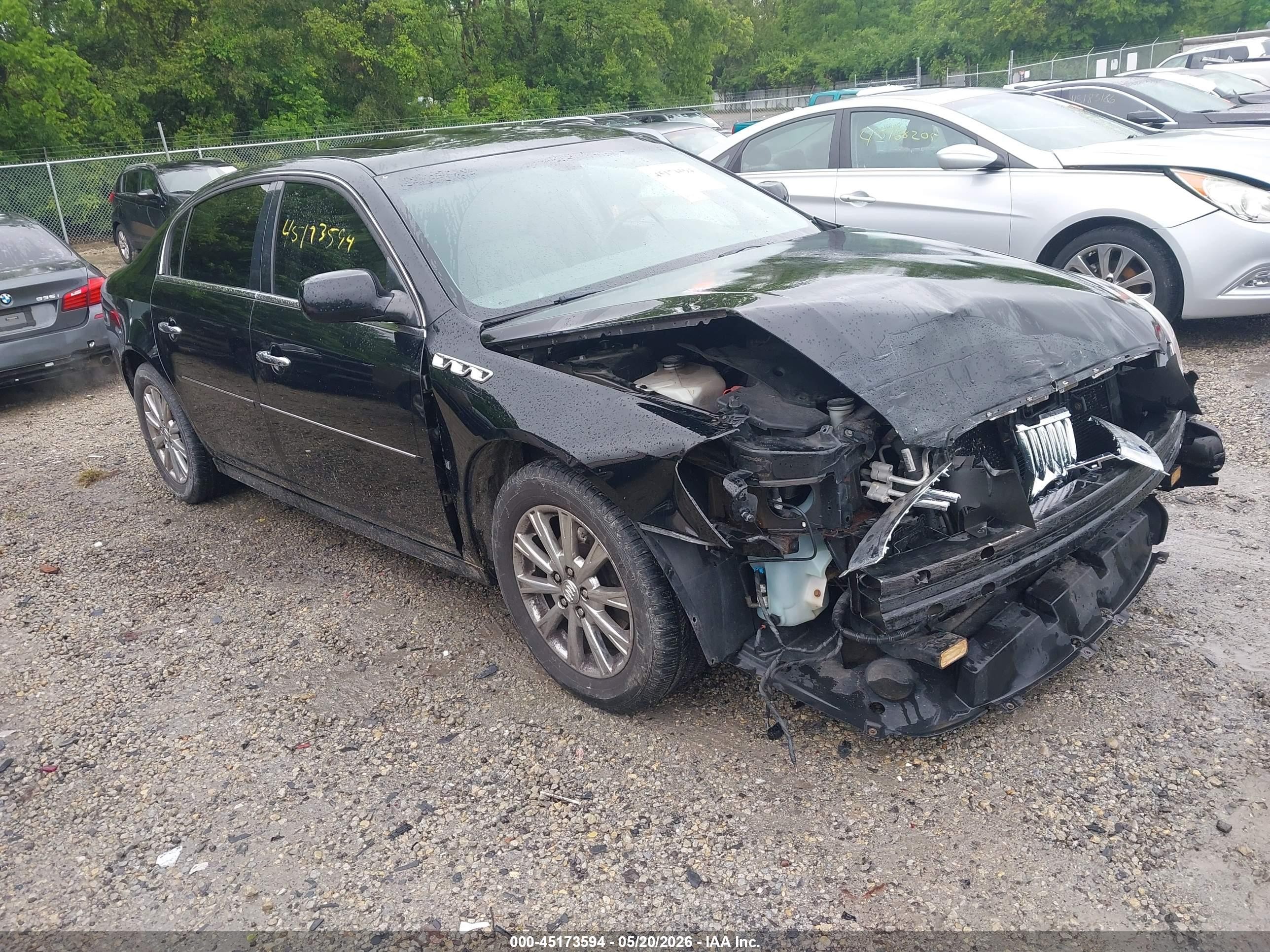 2010 Buick Lucerne Cxl Black vin: 1G4HC5EM3AU109920