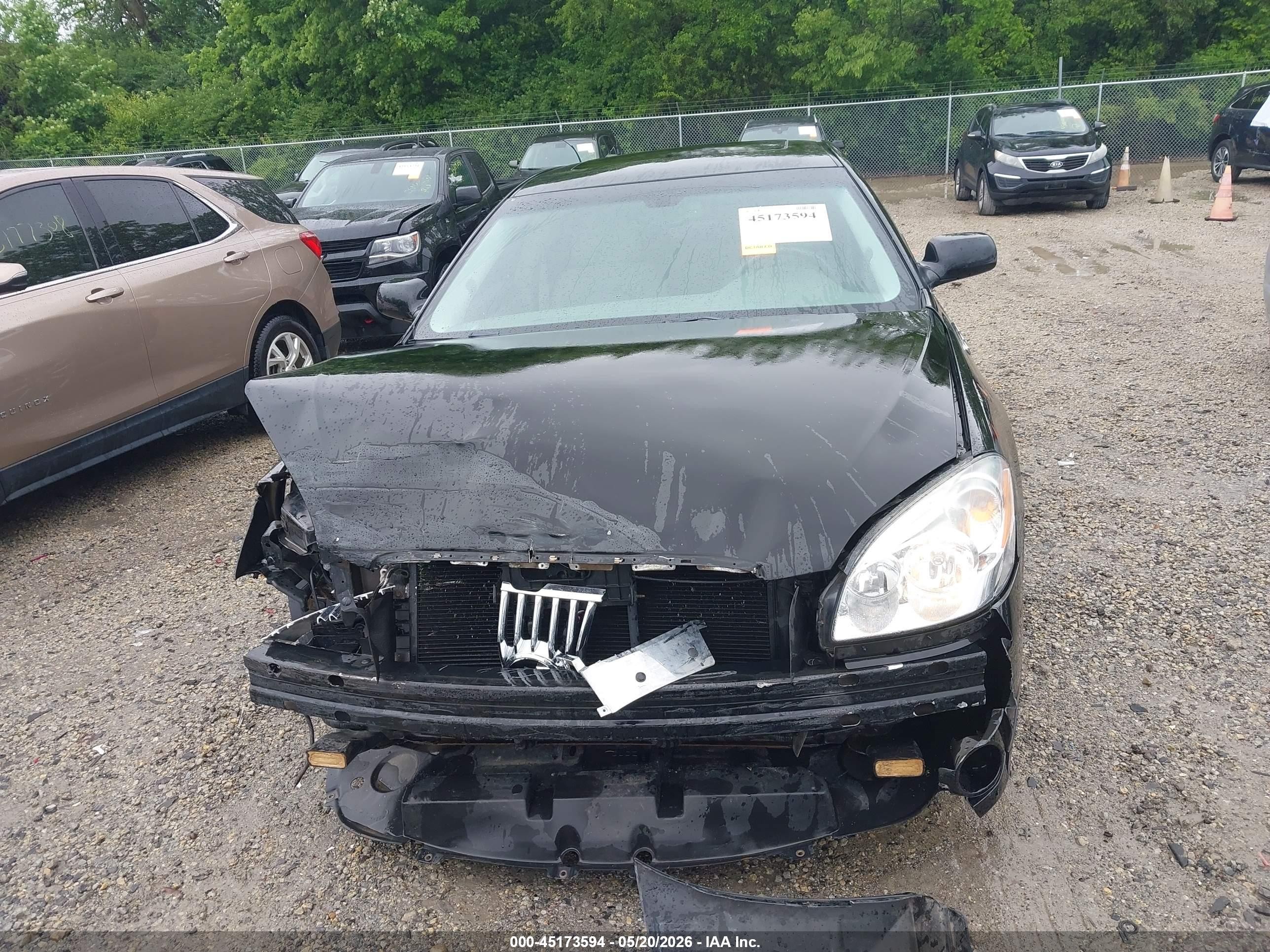 2010 Buick Lucerne Cxl Black vin: 1G4HC5EM3AU109920