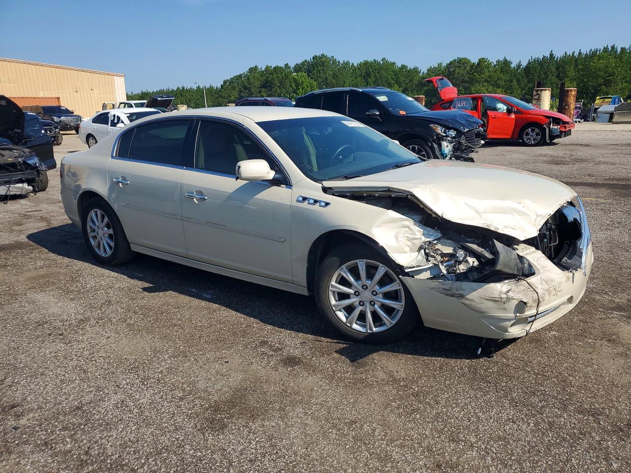 2010 Buick Lucerne Cxl Beige vin: 1G4HC5EM3AU127527