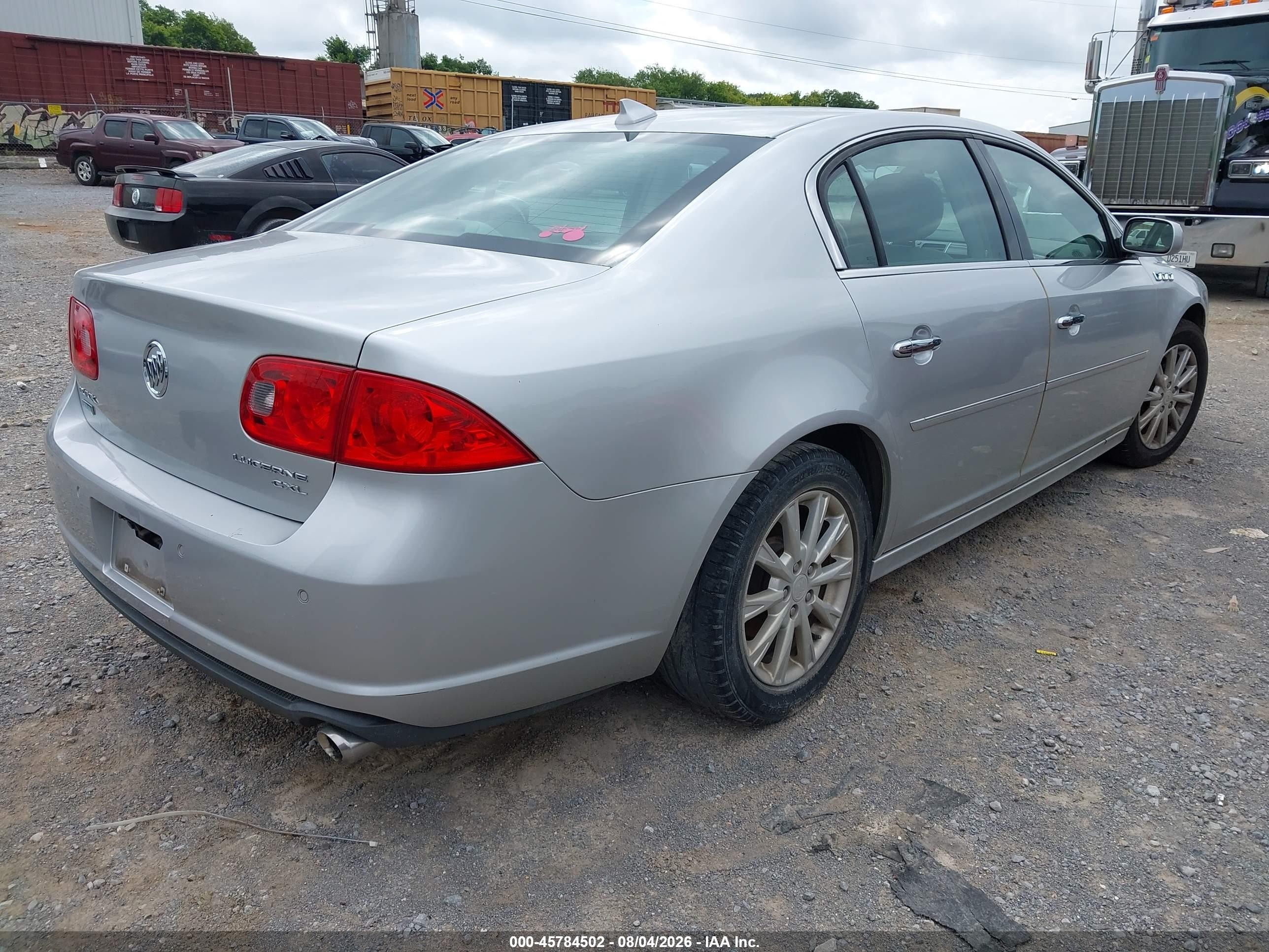 2010 Buick Lucerne Cxl Серебряный vin: 1G4HC5EM3AU131674