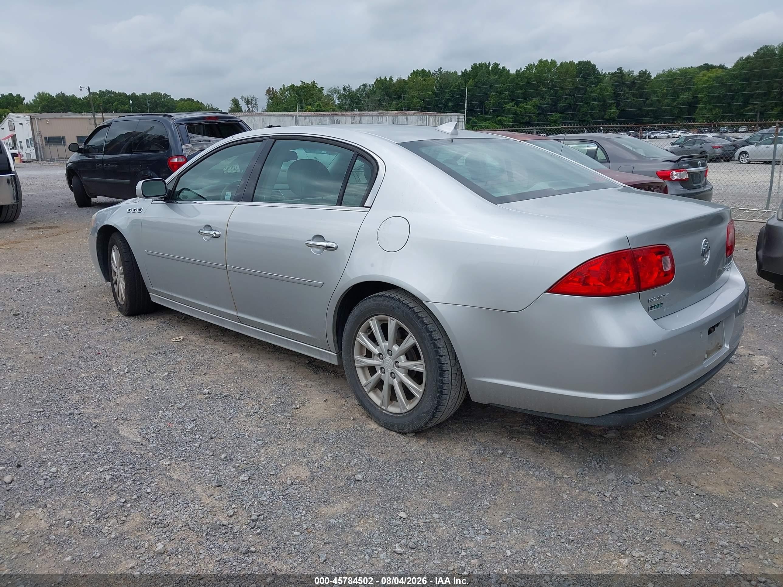 2010 Buick Lucerne Cxl Серебряный vin: 1G4HC5EM3AU131674