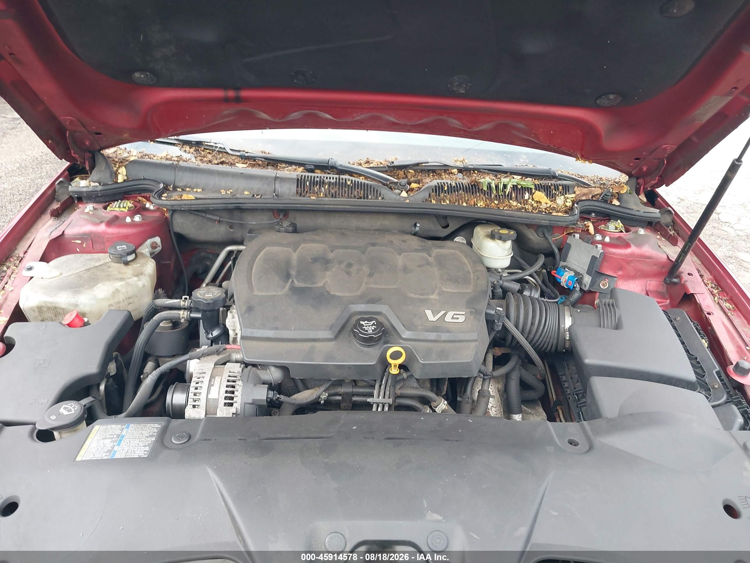 2011 Buick Lucerne Cxl Red vin: 1G4HC5EM3BU113483