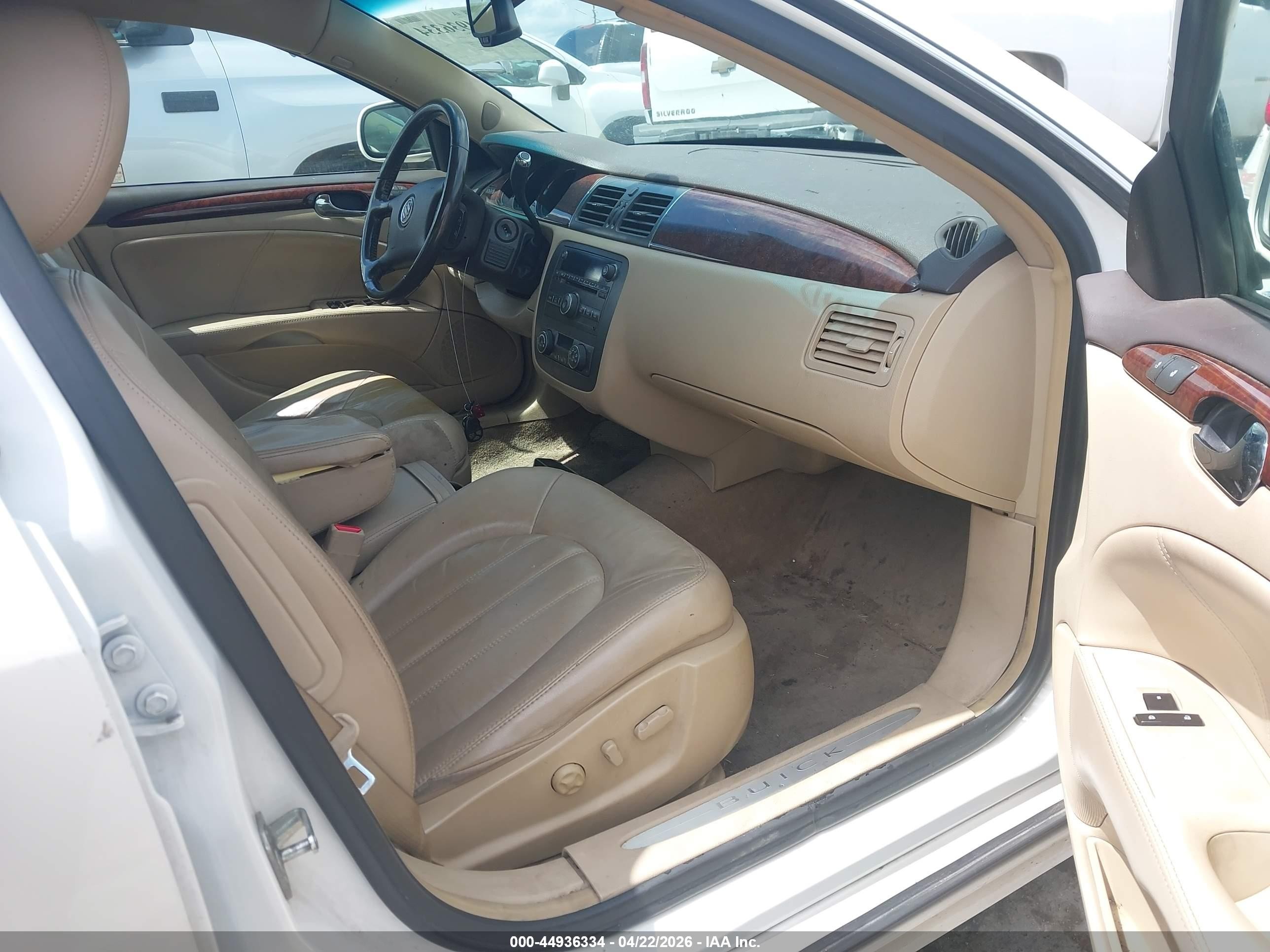 2011 Buick Lucerne Cxl Белый vin: 1G4HC5EM3BU134219