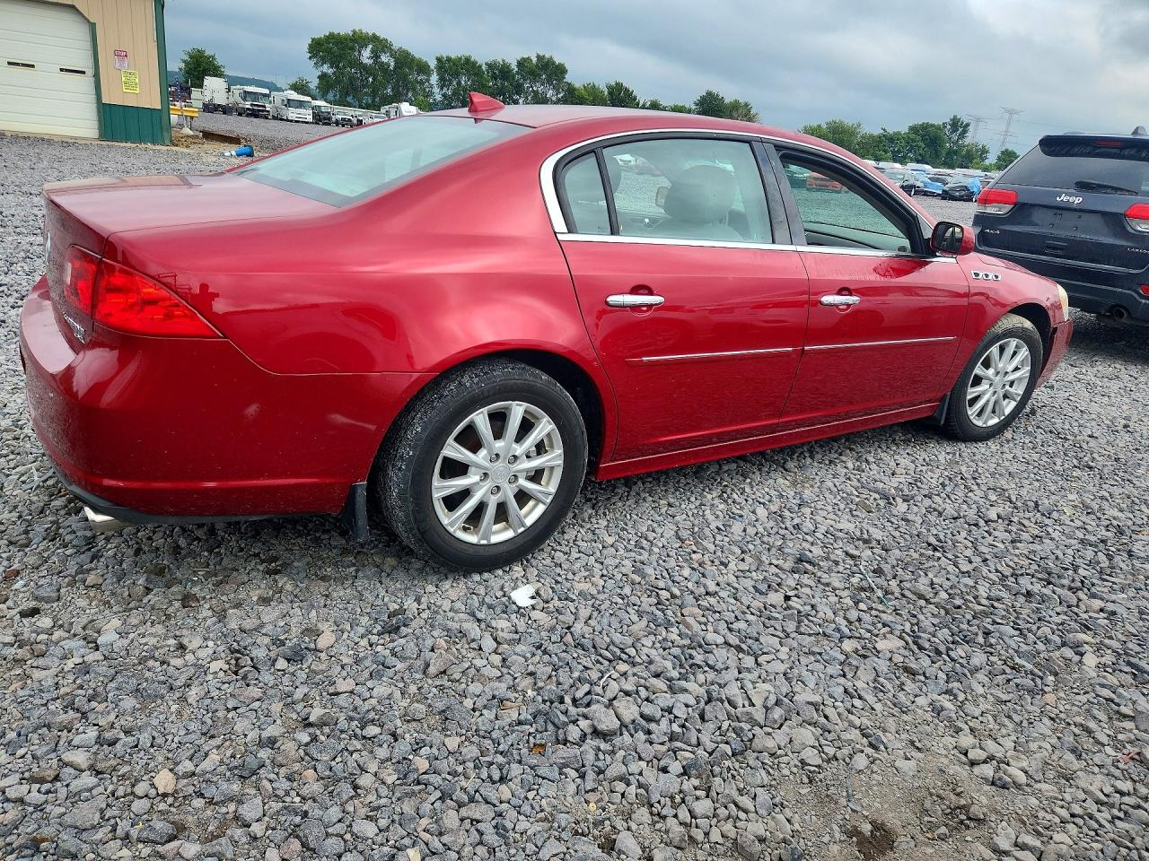 2011 Buick Lucerne Cxl Red vin: 1G4HC5EM3BU138495