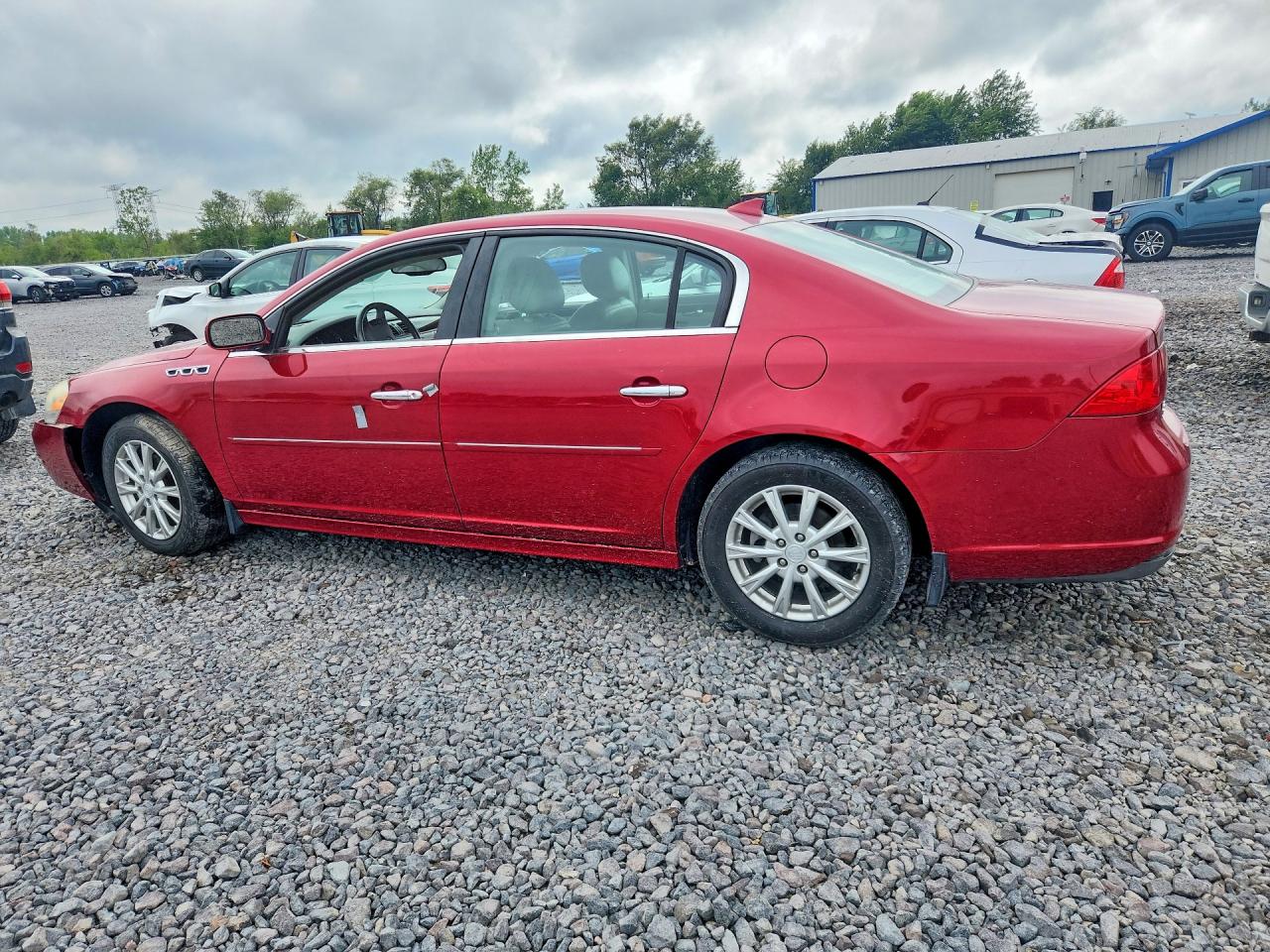2011 Buick Lucerne Cxl Red vin: 1G4HC5EM3BU138495