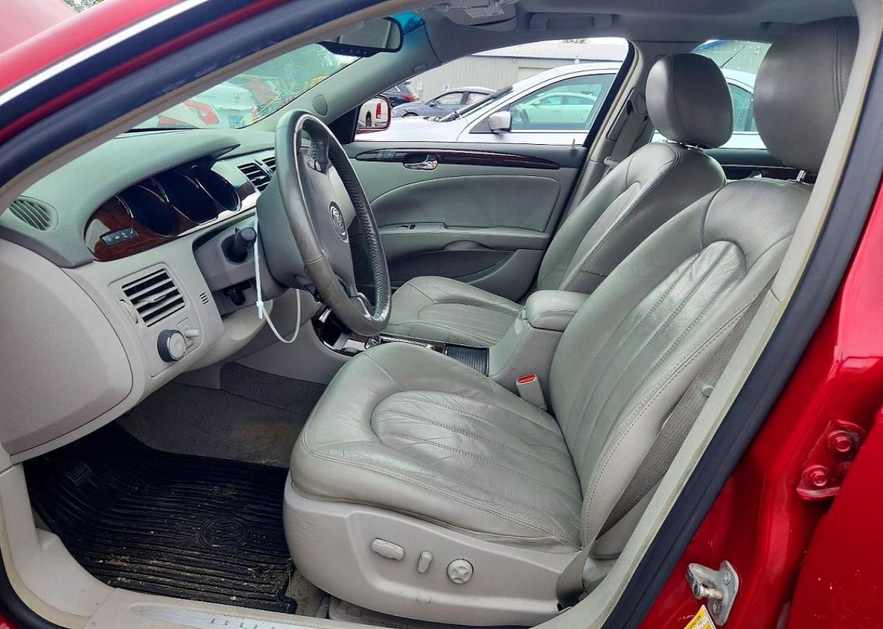 2011 Buick Lucerne Cxl Red vin: 1G4HC5EM3BU138495