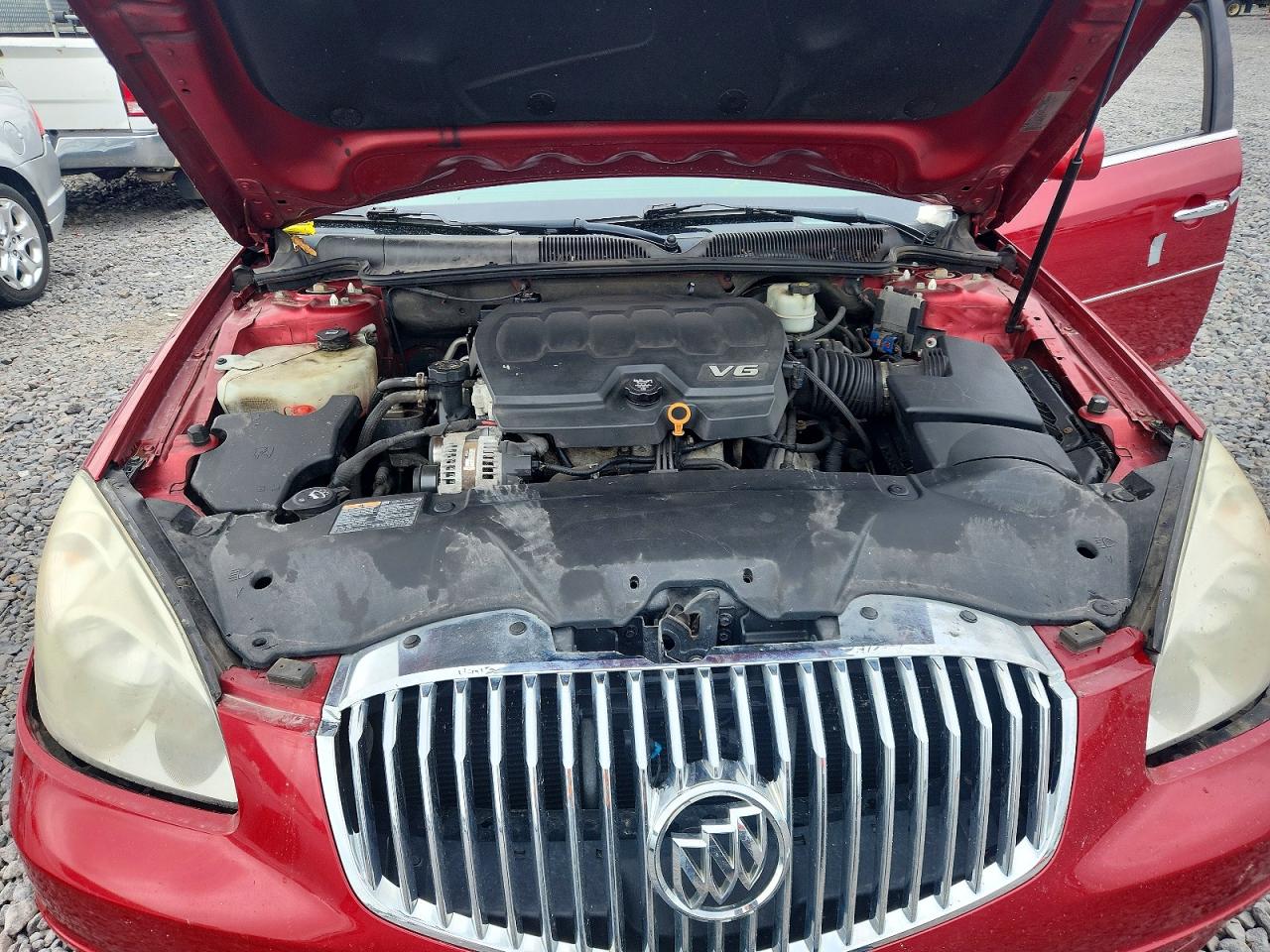 2011 Buick Lucerne Cxl Red vin: 1G4HC5EM3BU138495