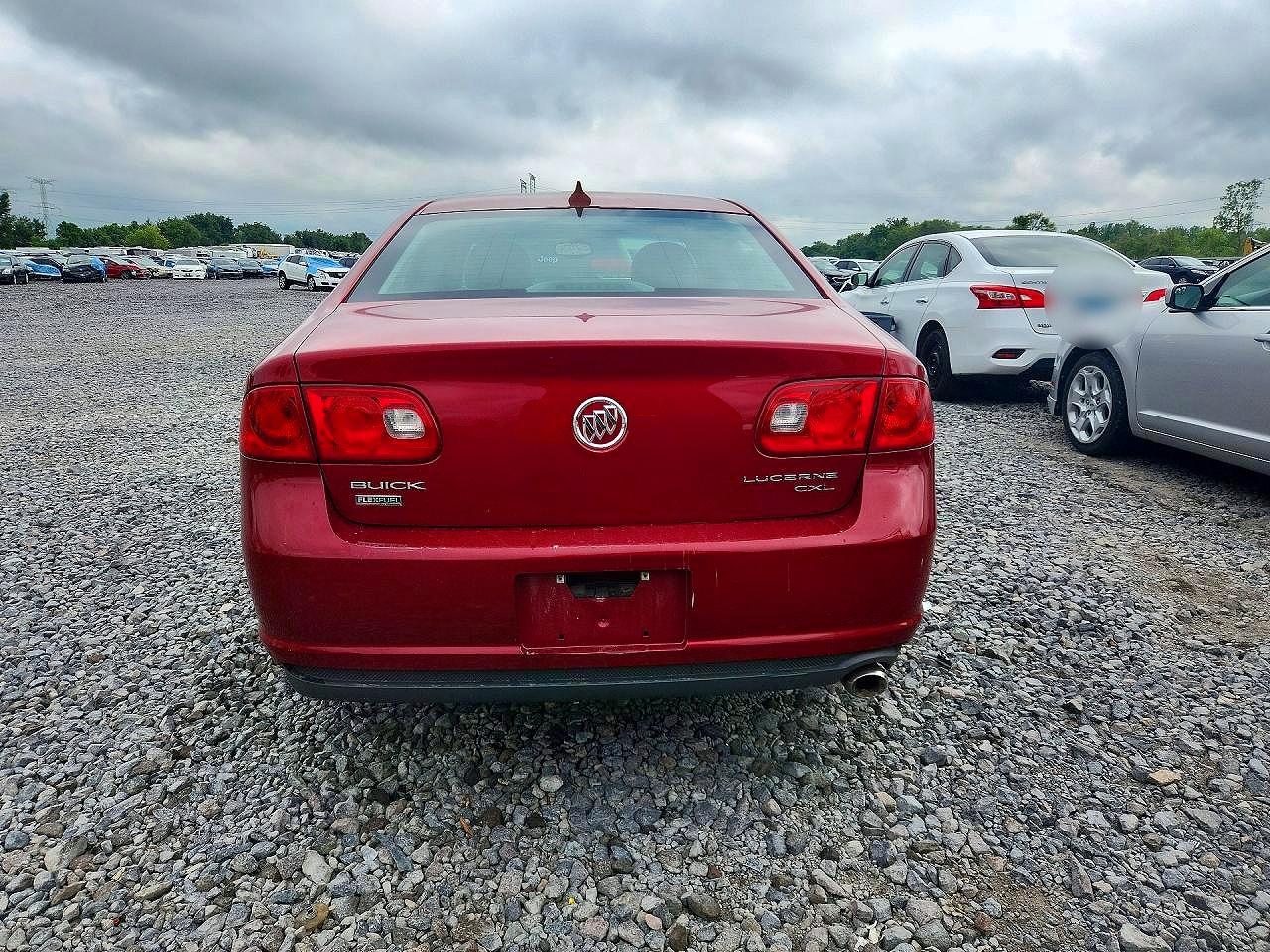 2011 Buick Lucerne Cxl Red vin: 1G4HC5EM3BU138495