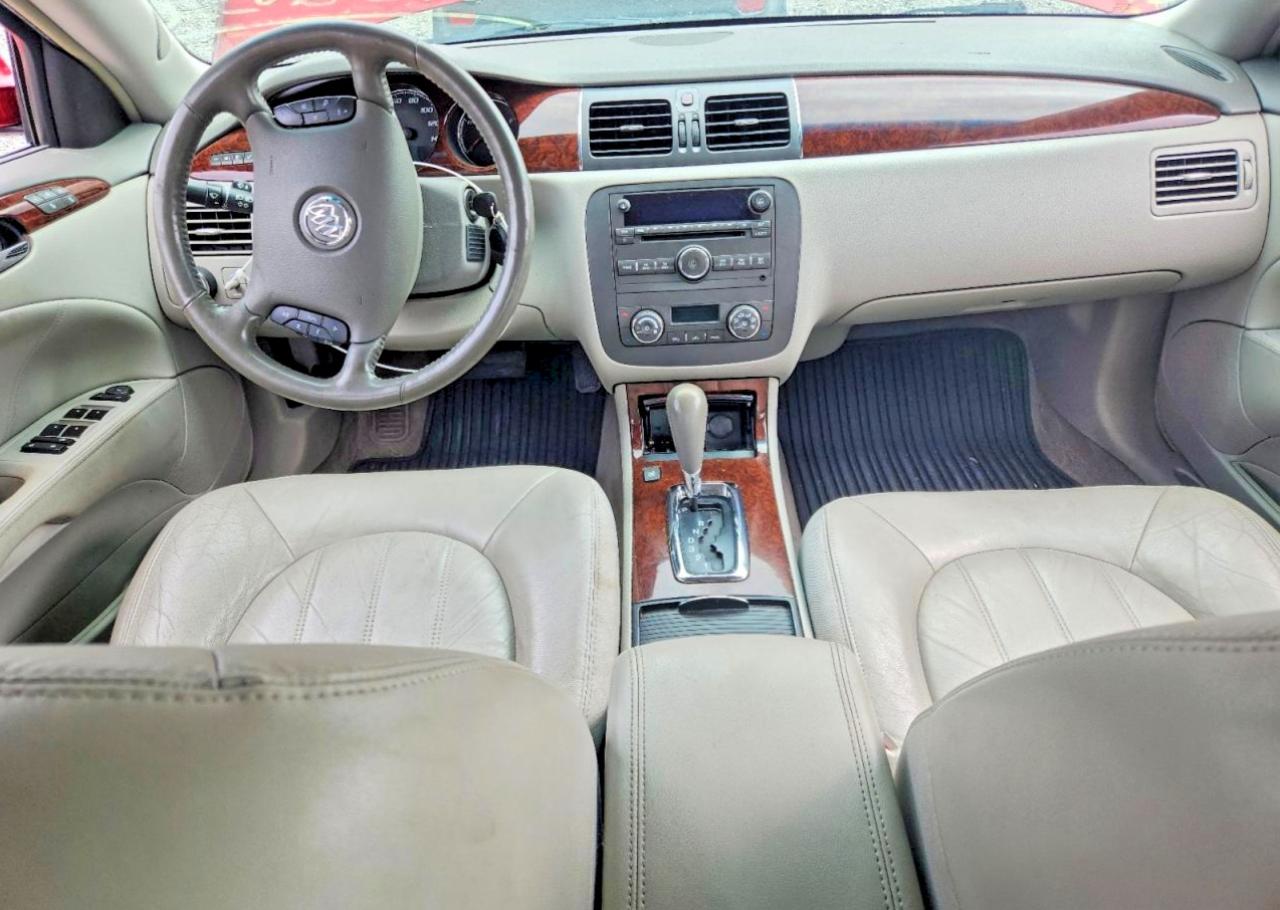 2011 Buick Lucerne Cxl Red vin: 1G4HC5EM3BU138495