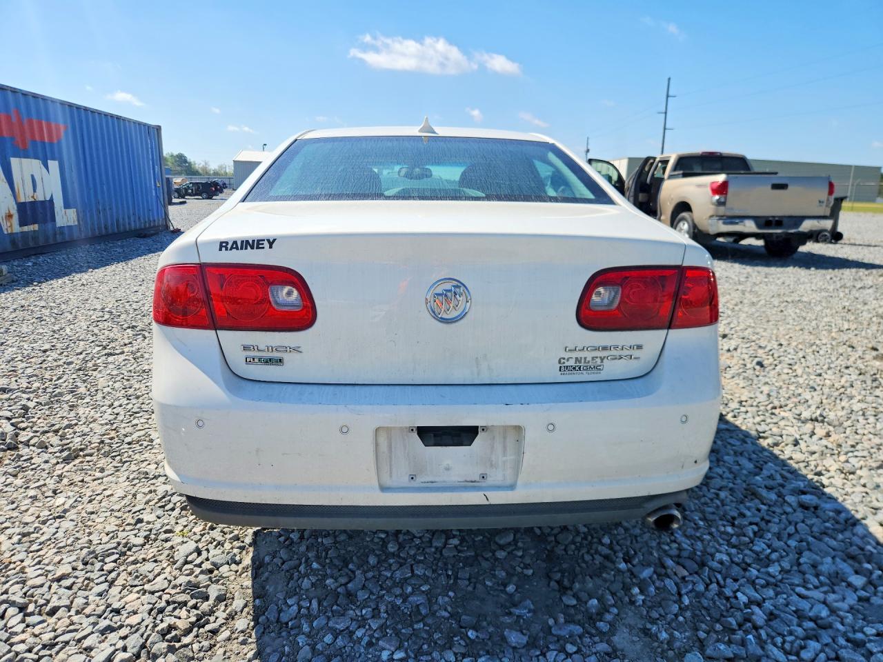 2011 Buick Lucerne Cxl White vin: 1G4HC5EM3BU139176