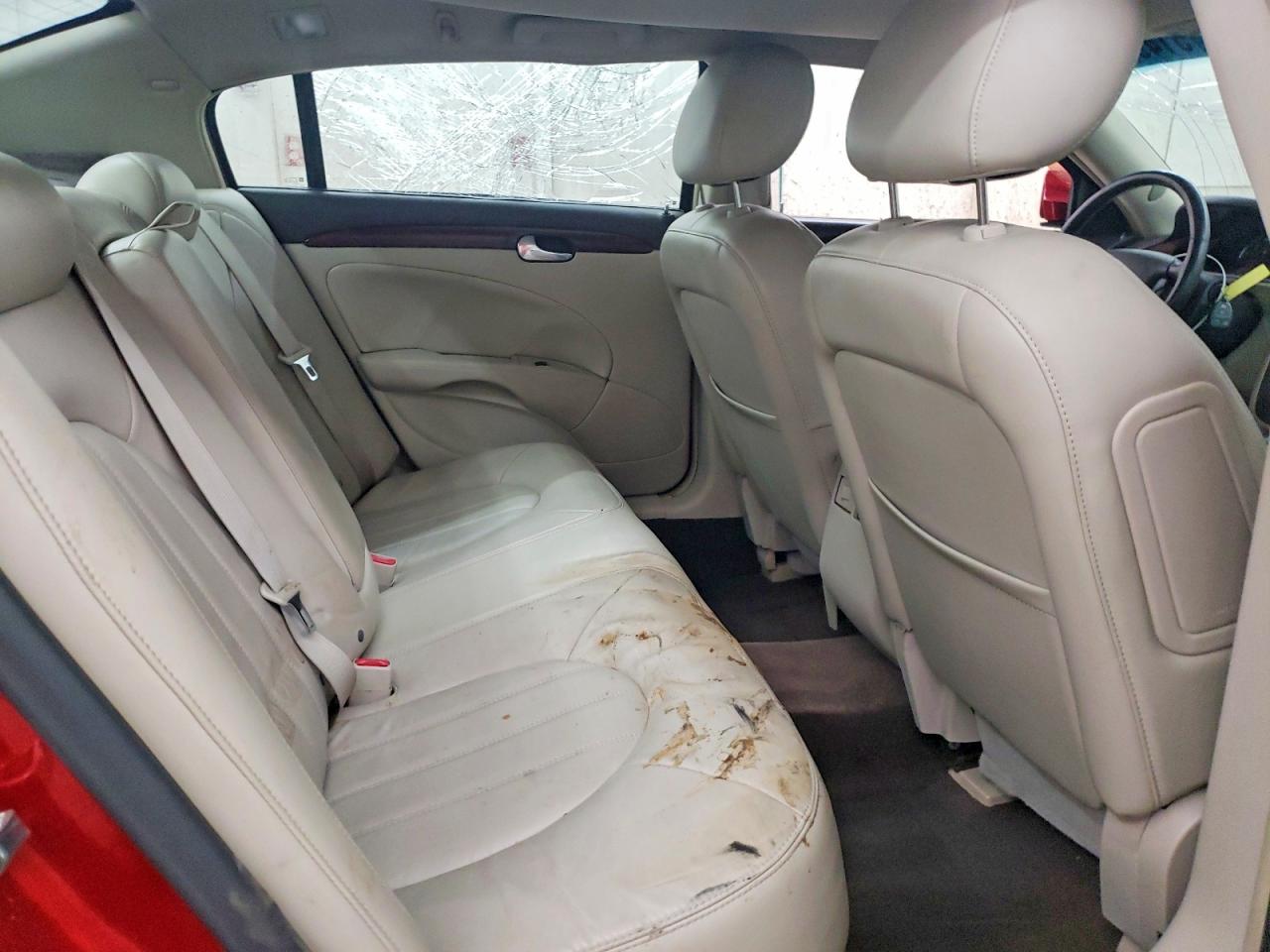 2010 Buick Lucerne Cxl Red vin: 1G4HC5EM4AU101535