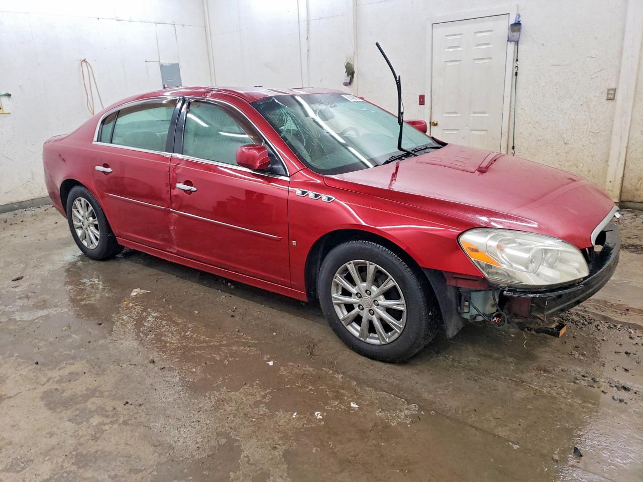 2010 Buick Lucerne Cxl Red vin: 1G4HC5EM4AU101535